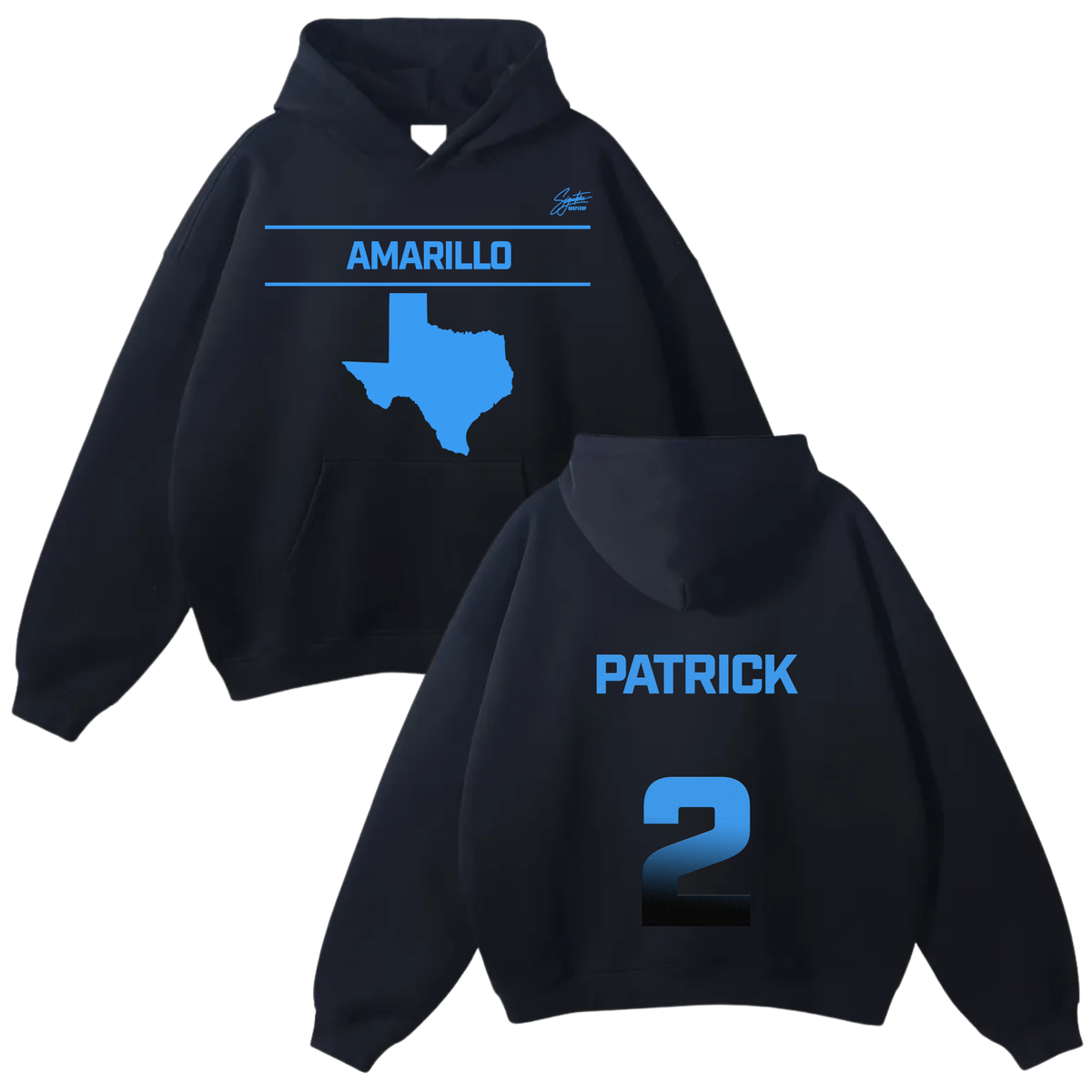 Patrick Perea Oversize Fleeced Hoodie