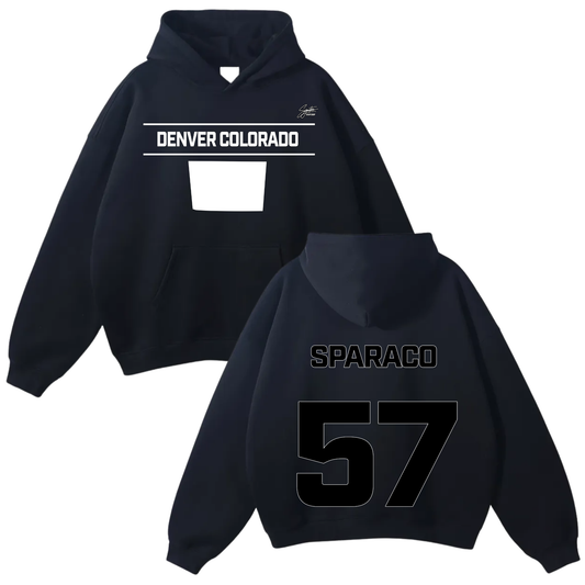 Strasi Sparaco Oversize Fleeced Hoodie