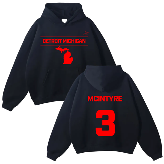 Santi Montemayor Oversize Fleeced Hoodie