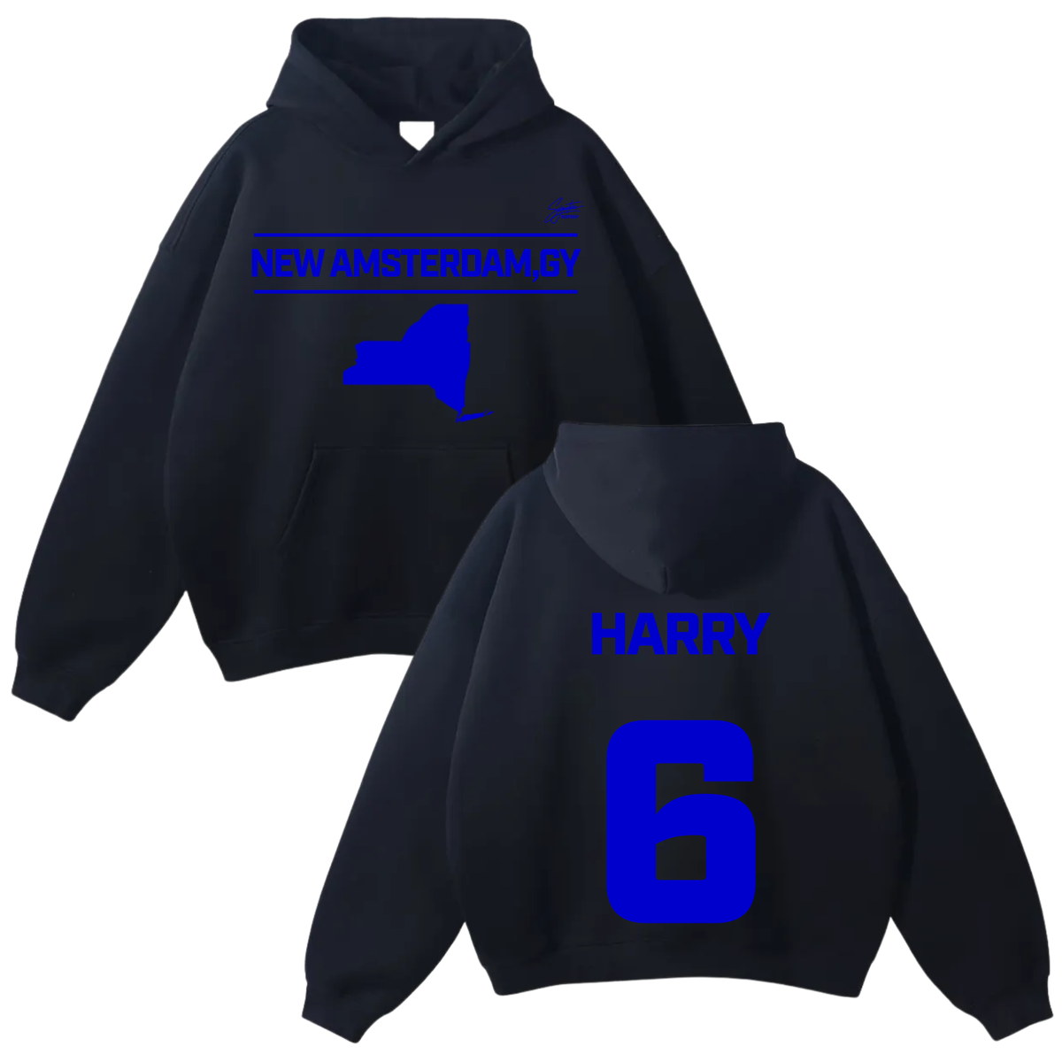 Omaley Harry Oversize Fleeced Hoodie