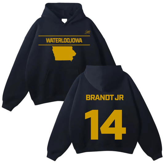Javaris Brandt Jr Oversize Fleeced Hoodie