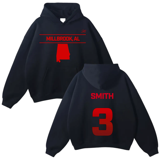 BJ Smith Oversize Fleeced Hoodie