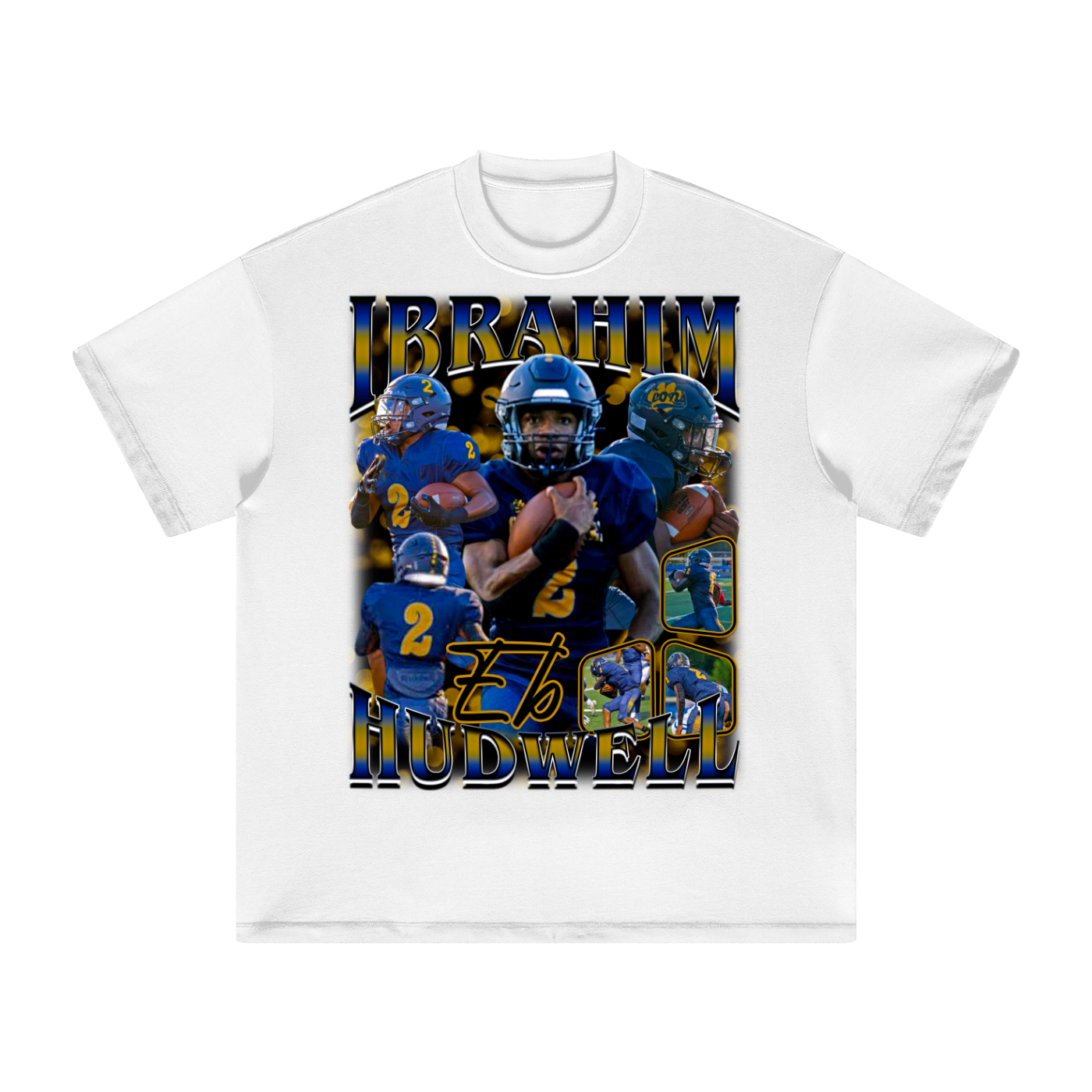 Ibrahim Hudwell Heavyweight Oversized T-shirt