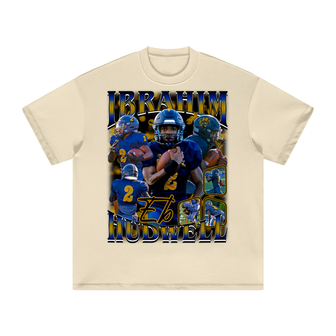 Ibrahim Hudwell Heavyweight Oversized T-shirt