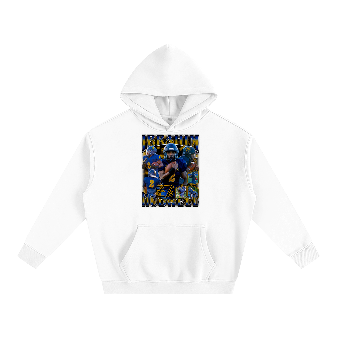 Ibrahim Hudwell Oversize Fleeced Hoodie