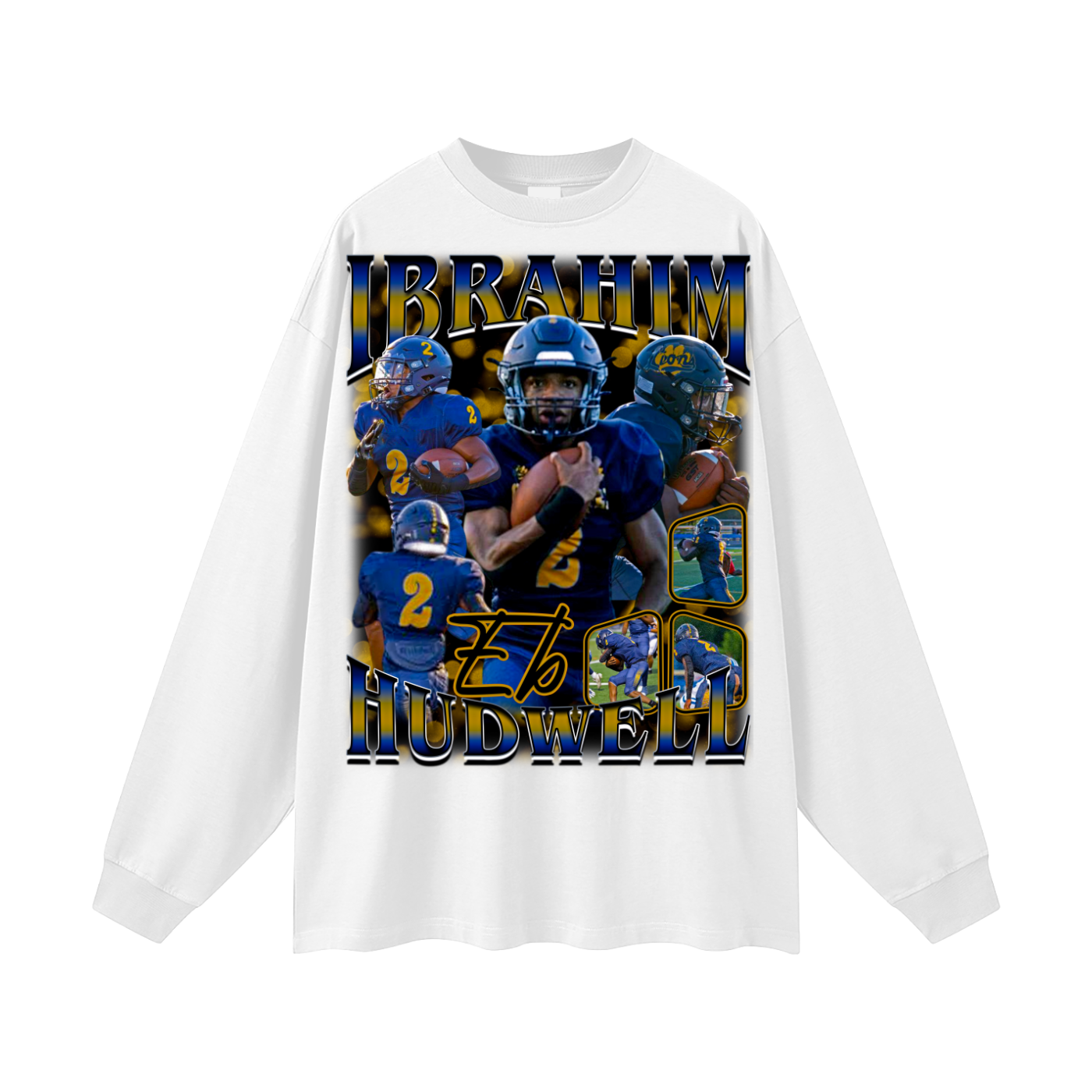 Ibrahim Hudwell Oversized Long Sleeve Tee