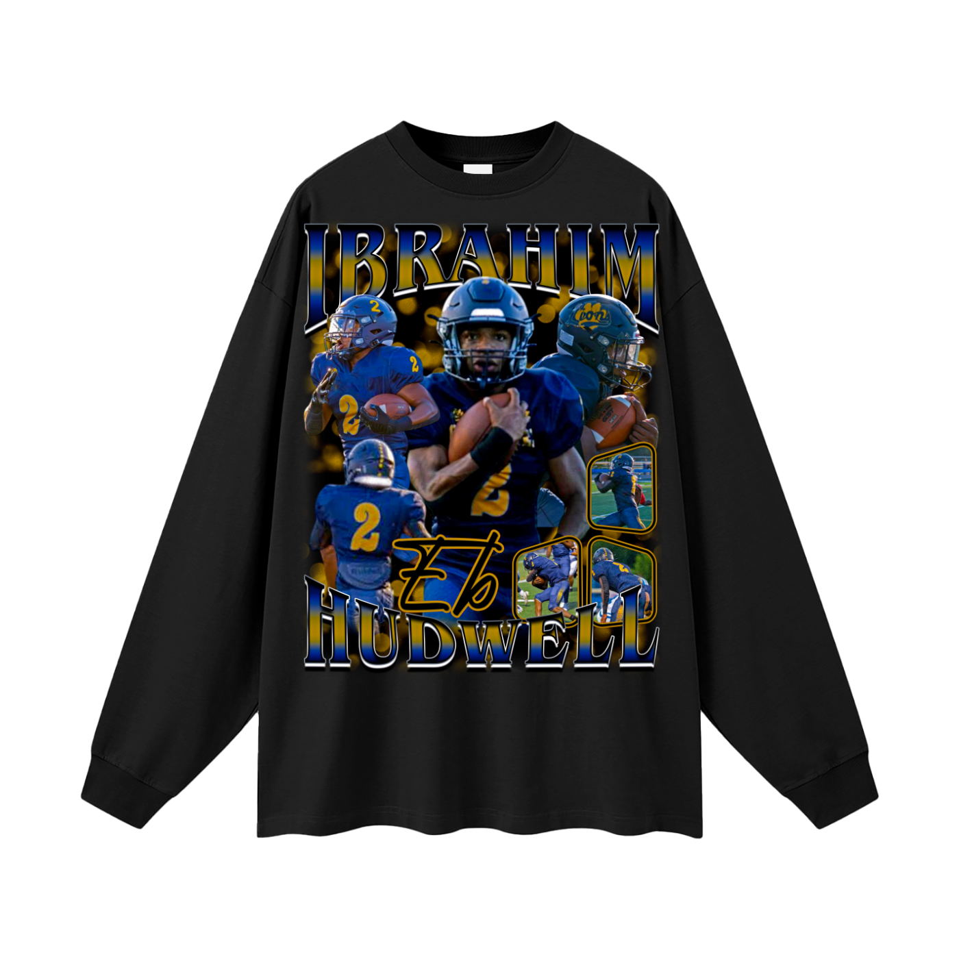 Ibrahim Hudwell Oversized Long Sleeve Tee