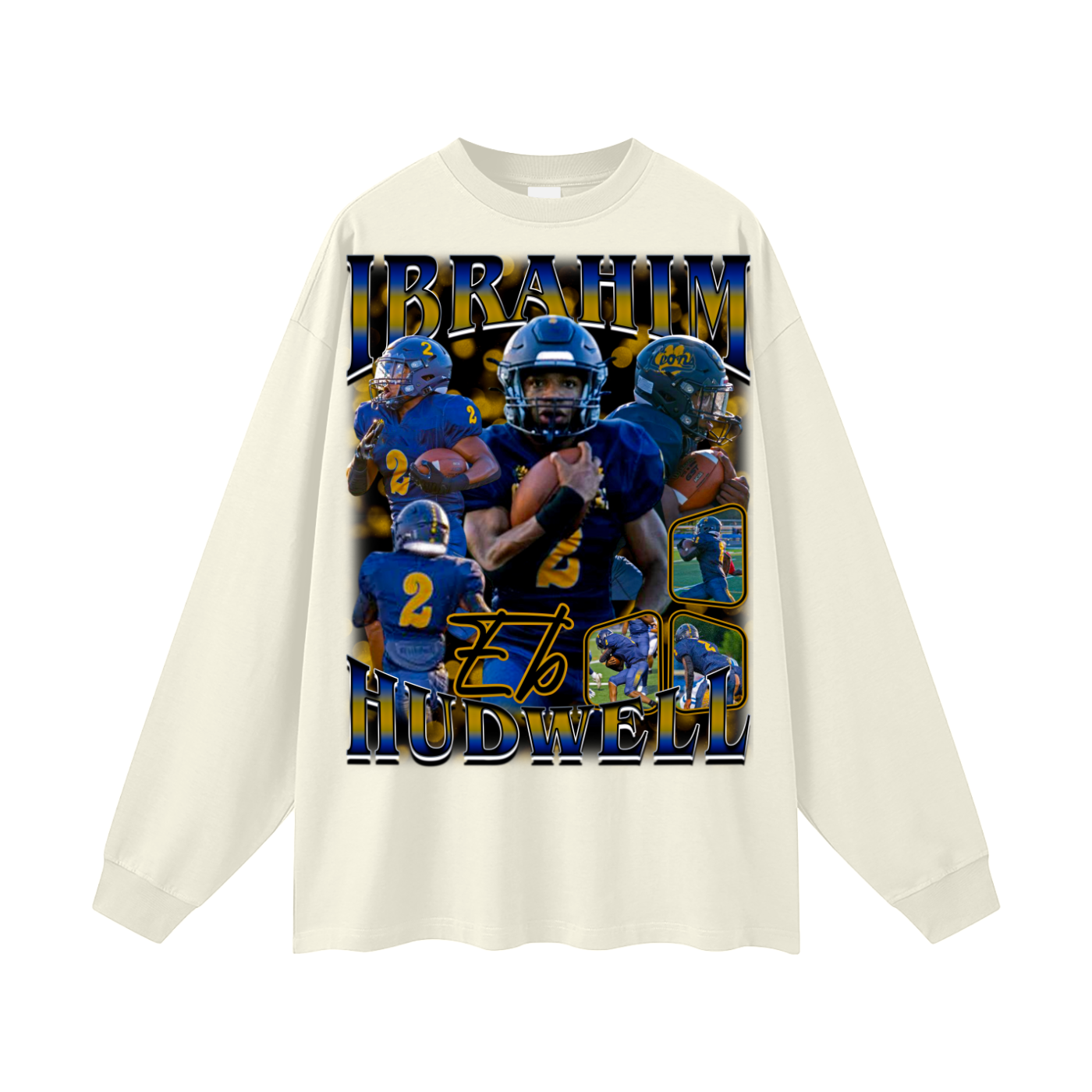 Ibrahim Hudwell Oversized Long Sleeve Tee