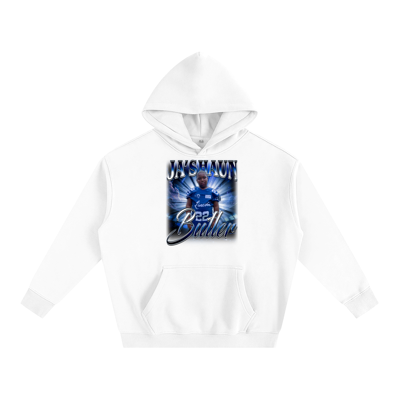 Ja'Shaun Butler Oversize Fleeced Hoodie