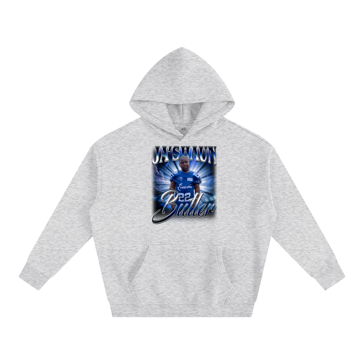Ja'Shaun Butler Oversize Fleeced Hoodie