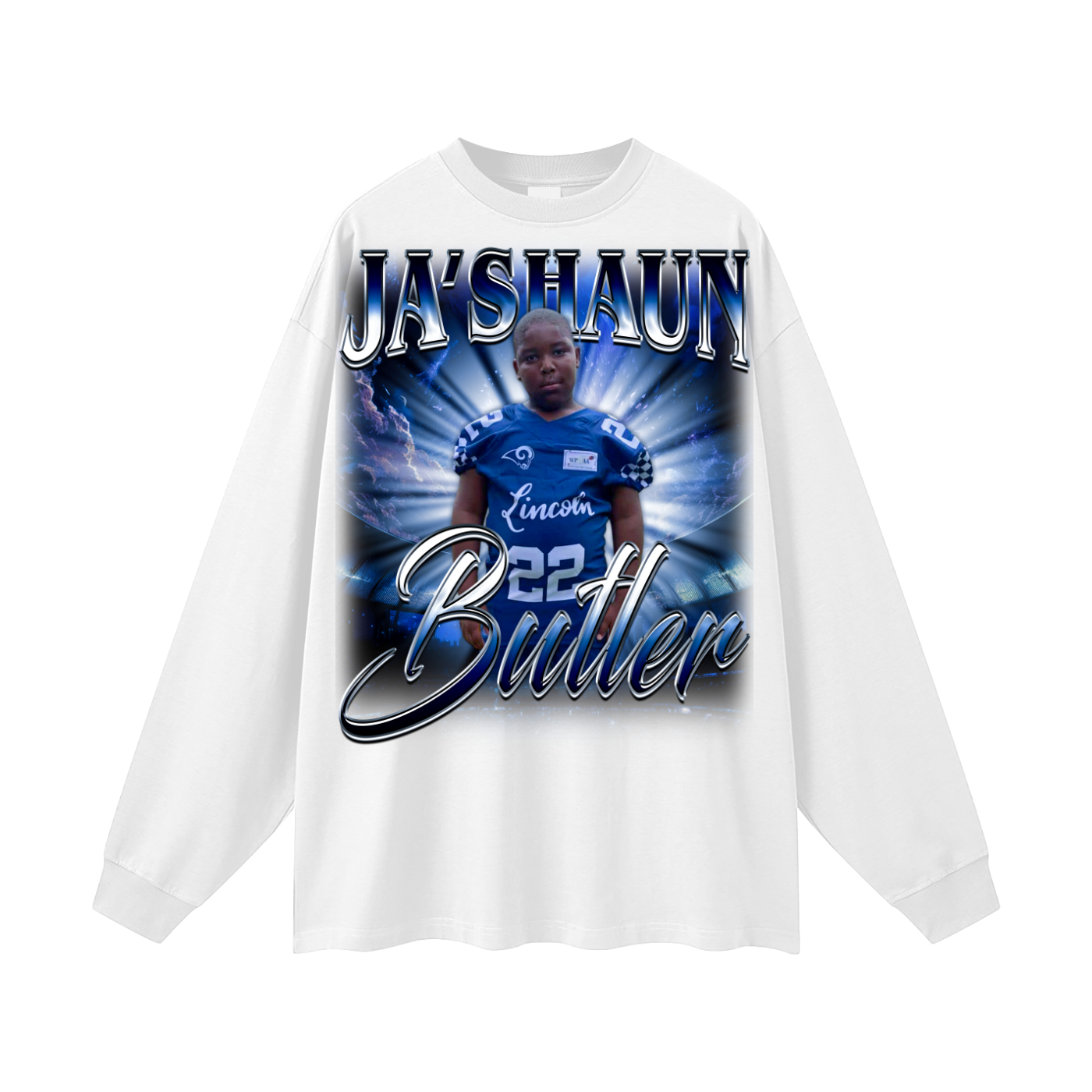 Ja'Shaun Butler Oversized Long Sleeve Tee