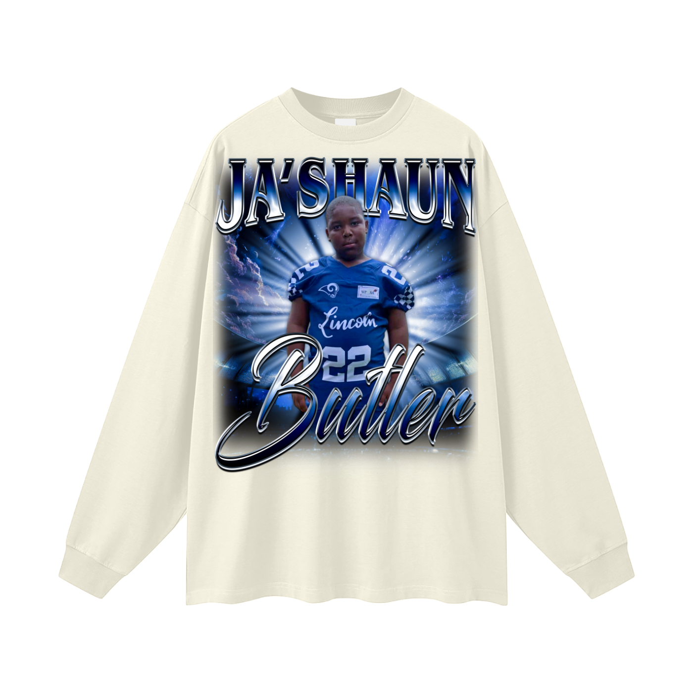 Ja'Shaun Butler Oversized Long Sleeve Tee