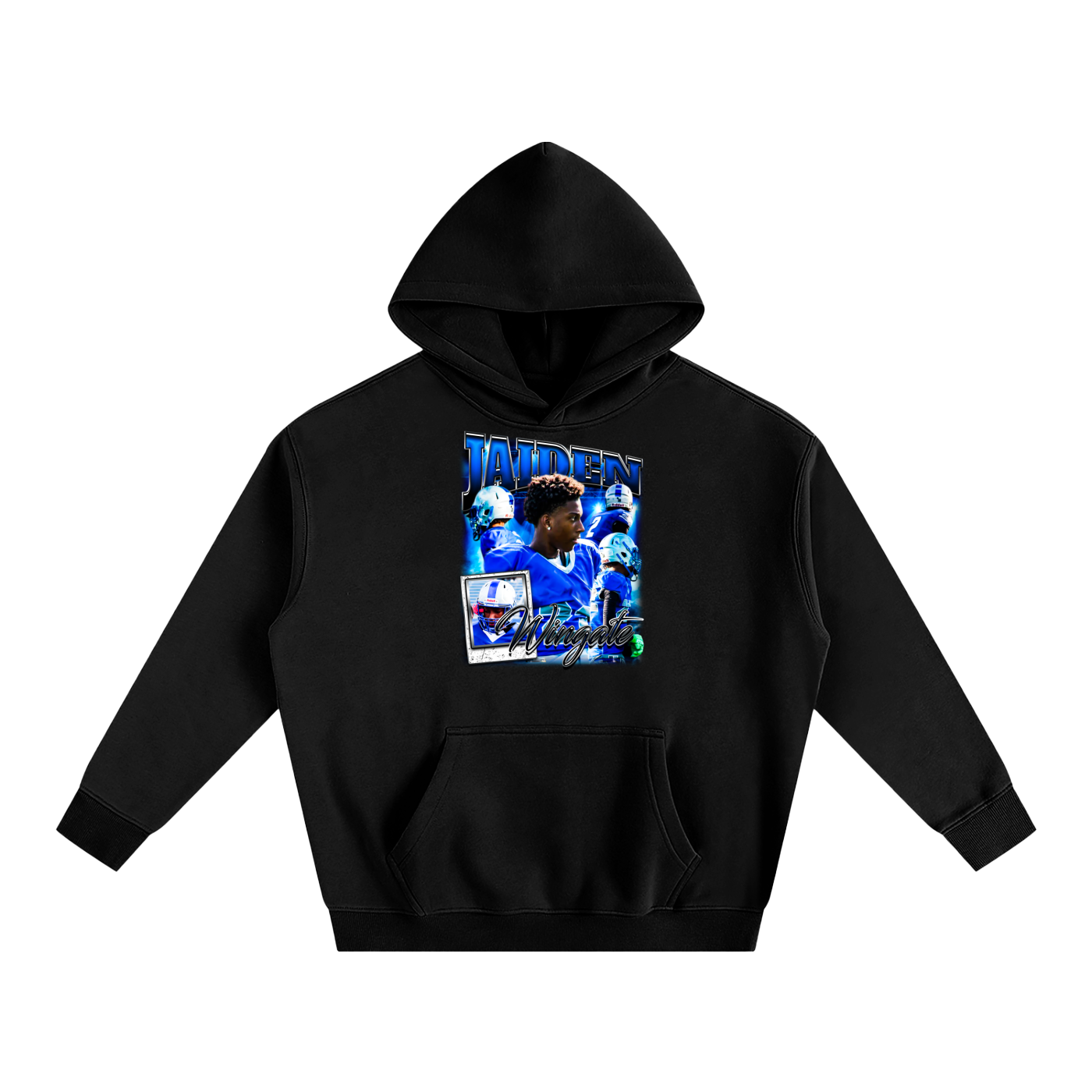 Jaiden Wingate Oversize Fleeced Hoodie