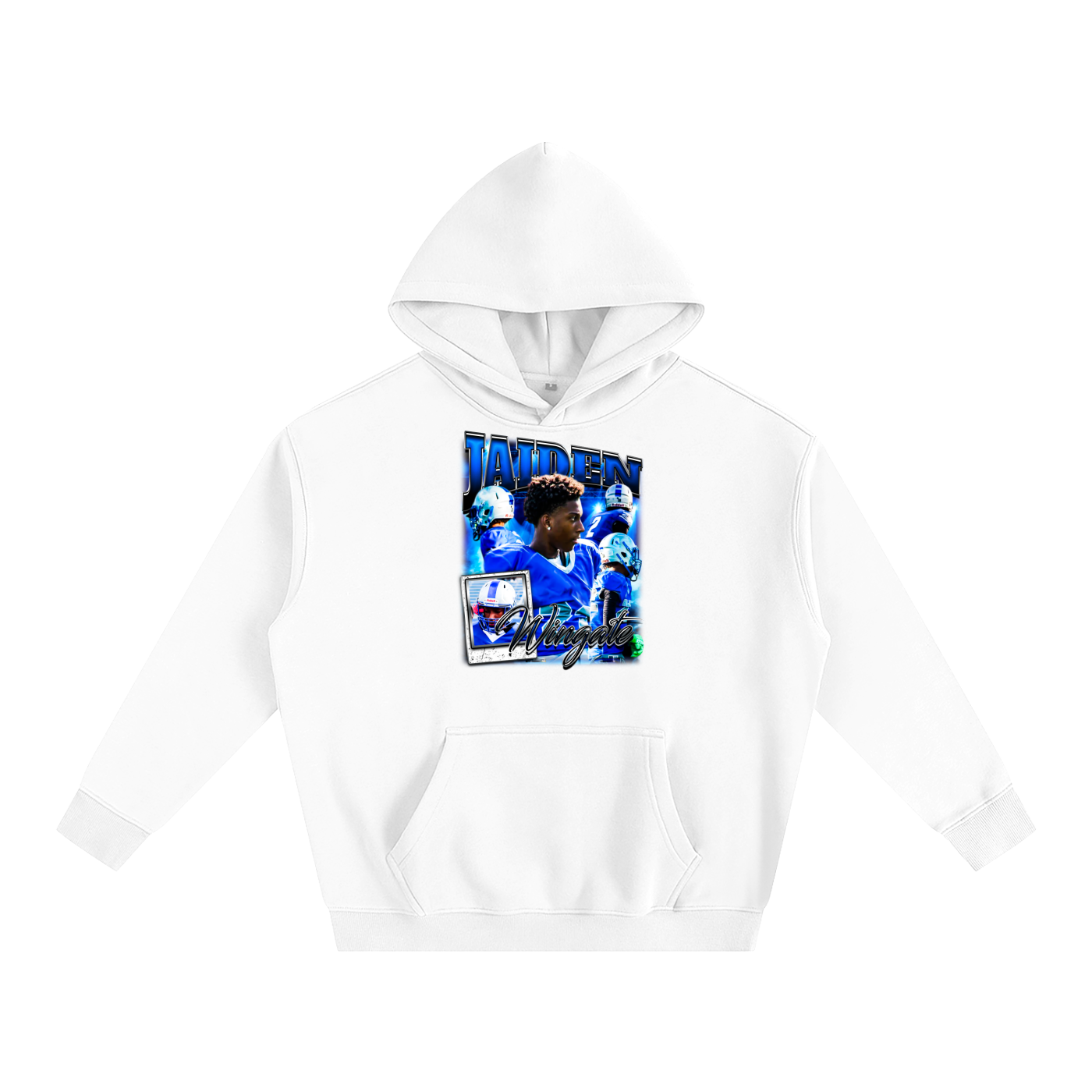 Jaiden Wingate Oversize Fleeced Hoodie