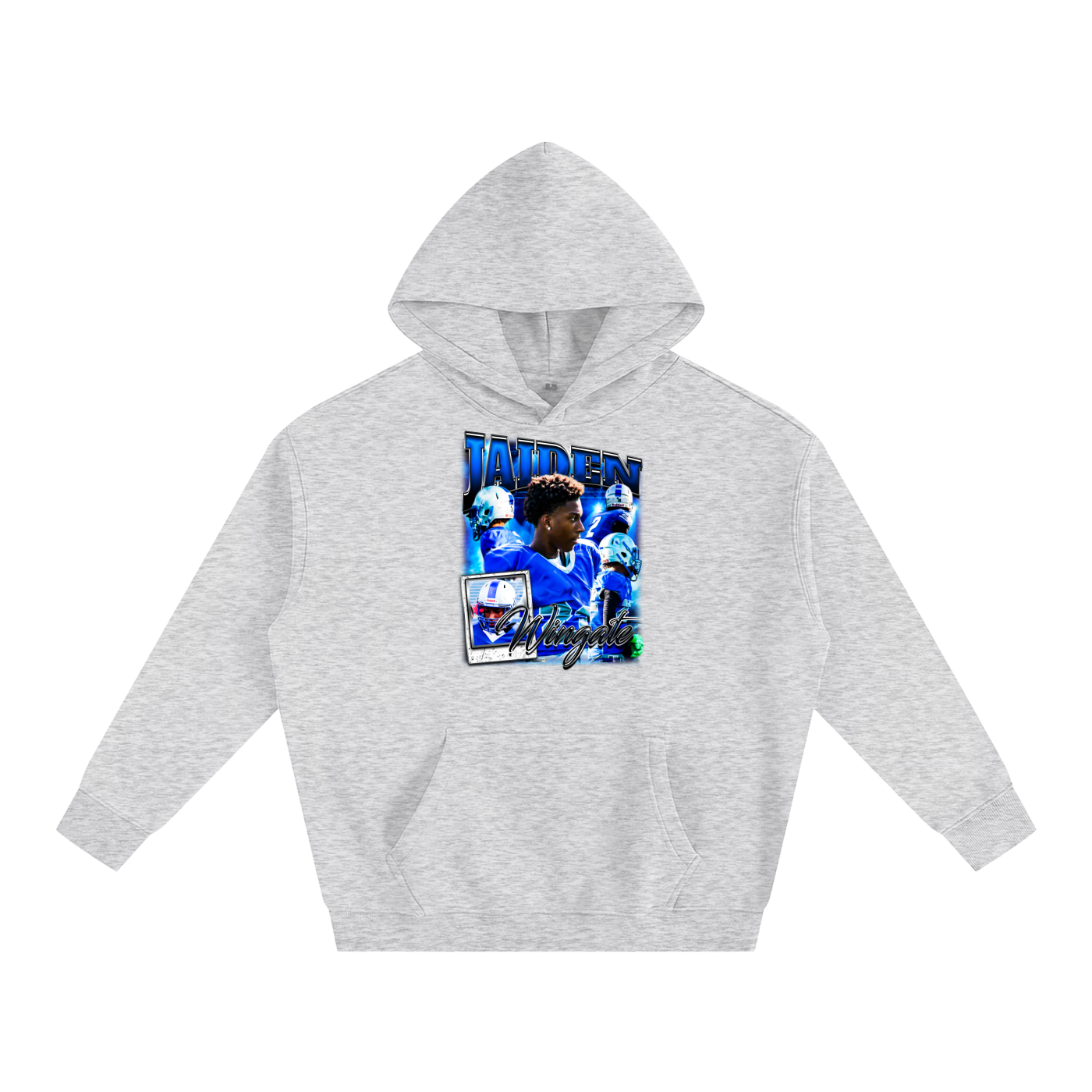 Jaiden Wingate Oversize Fleeced Hoodie