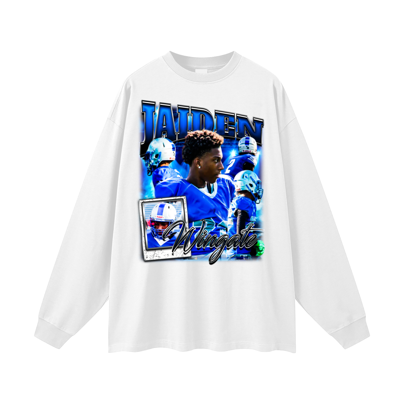 Jaiden Wingate Oversized Long Sleeve Tee