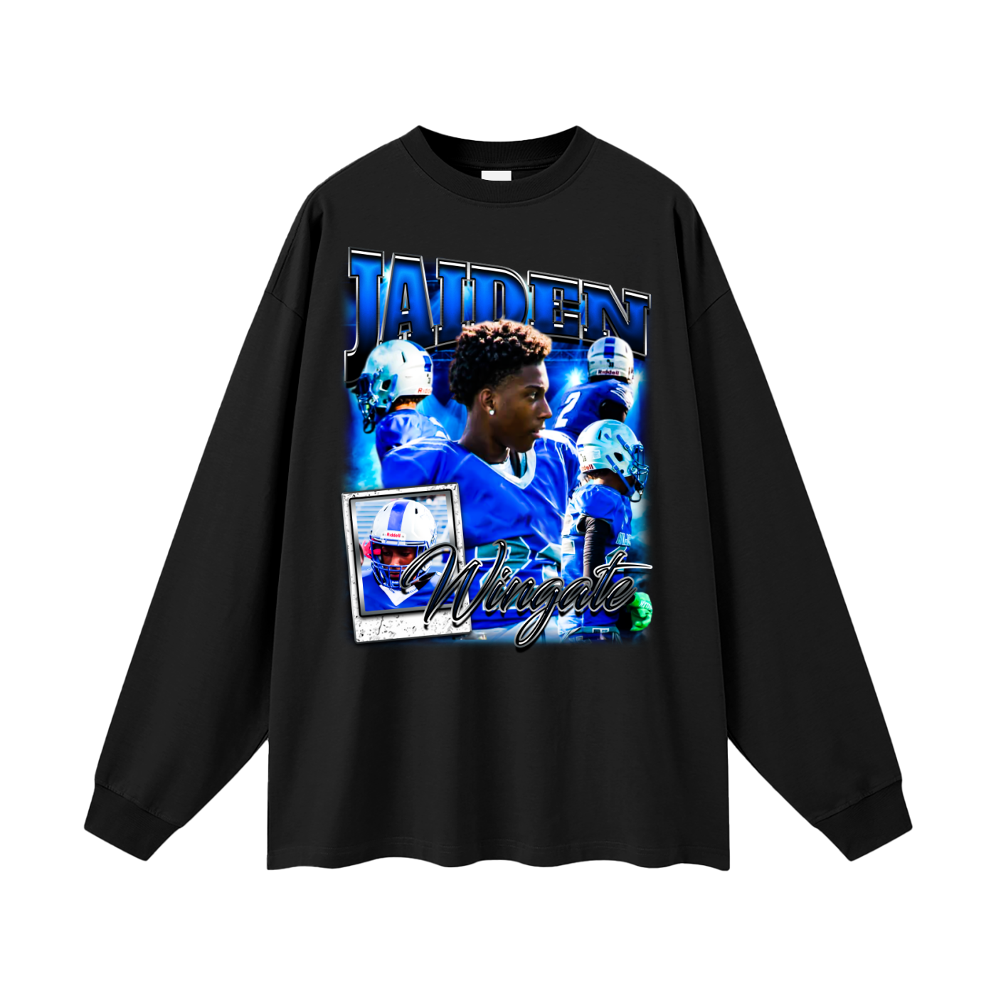 Jaiden Wingate Oversized Long Sleeve Tee