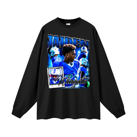 Jaiden Wingate Oversized Long Sleeve Tee