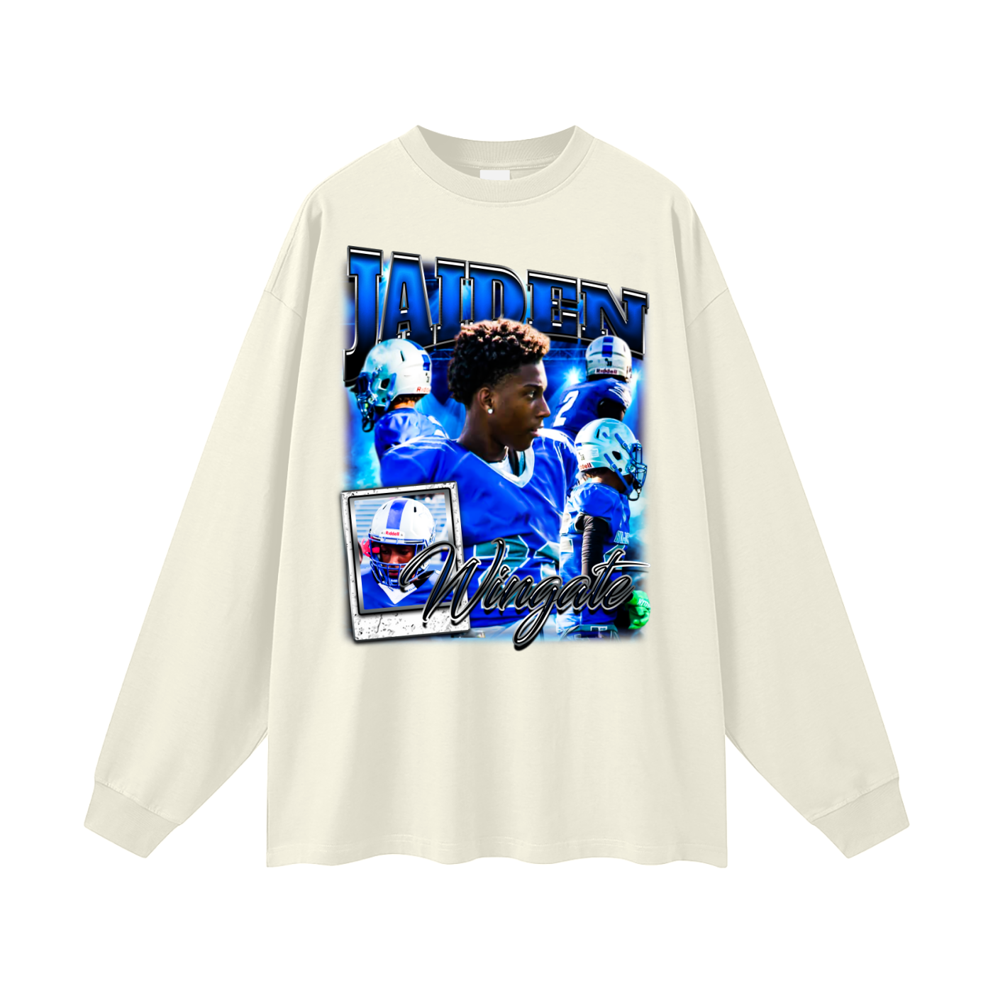 Jaiden Wingate Oversized Long Sleeve Tee