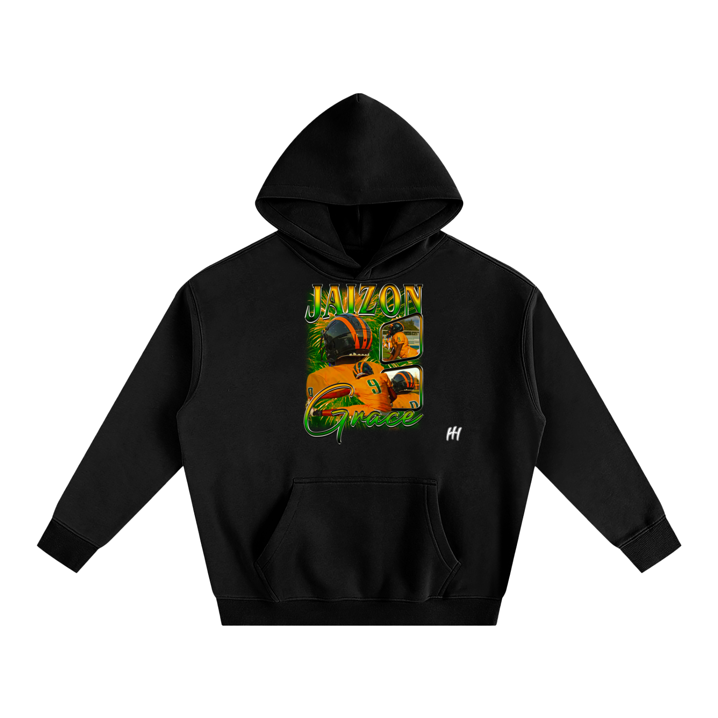 Jaizon Grace Oversize Fleeced Hoodie