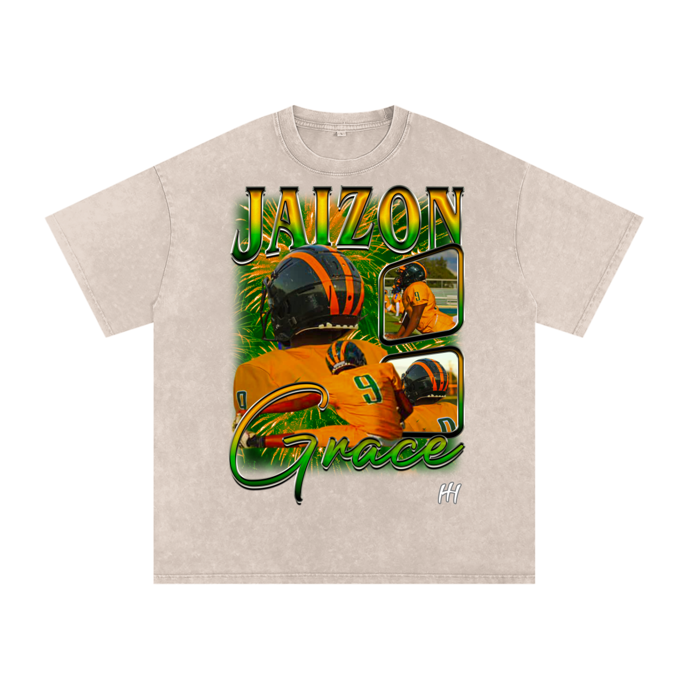 Jaizon Grace Heavyweight Oversized T-shirt