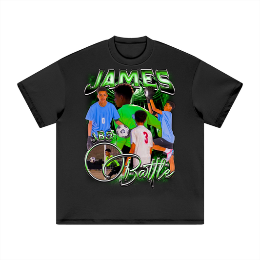 James Battle Heavyweight Oversized T-shirt