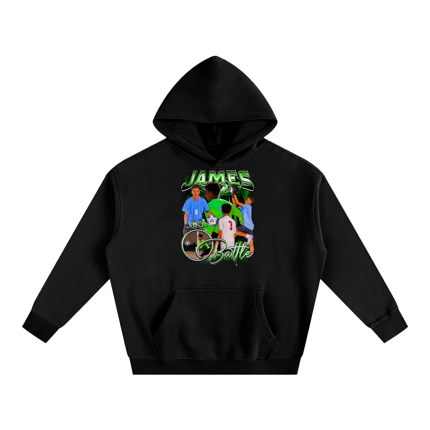 Lil Sae Oversize Fleeced Hoodie
