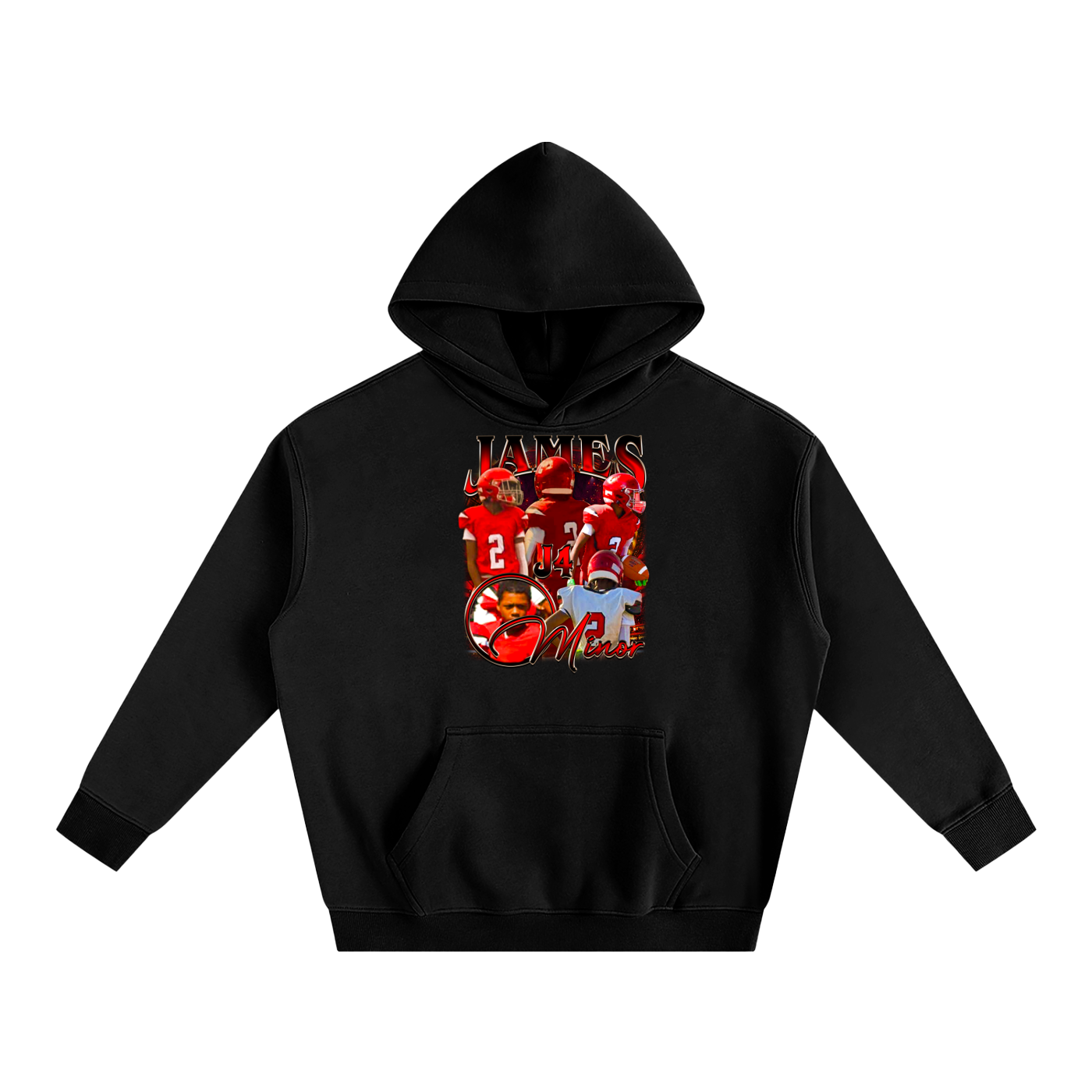 James Minor Oversize Fleeced Hoodie