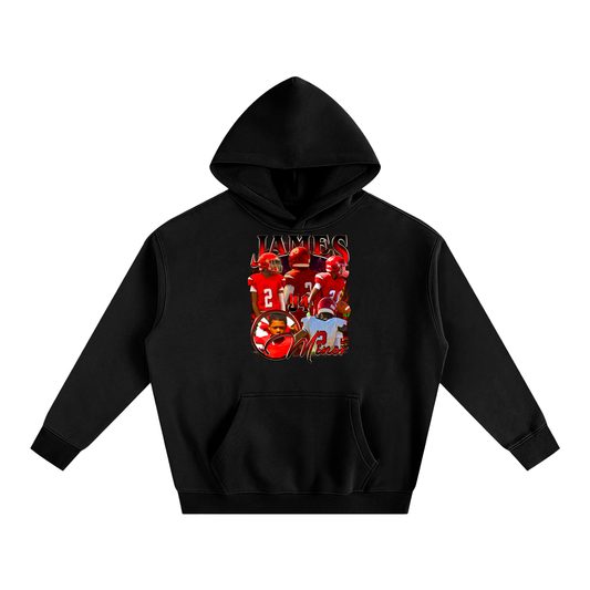 James Minor Oversize Fleeced Hoodie