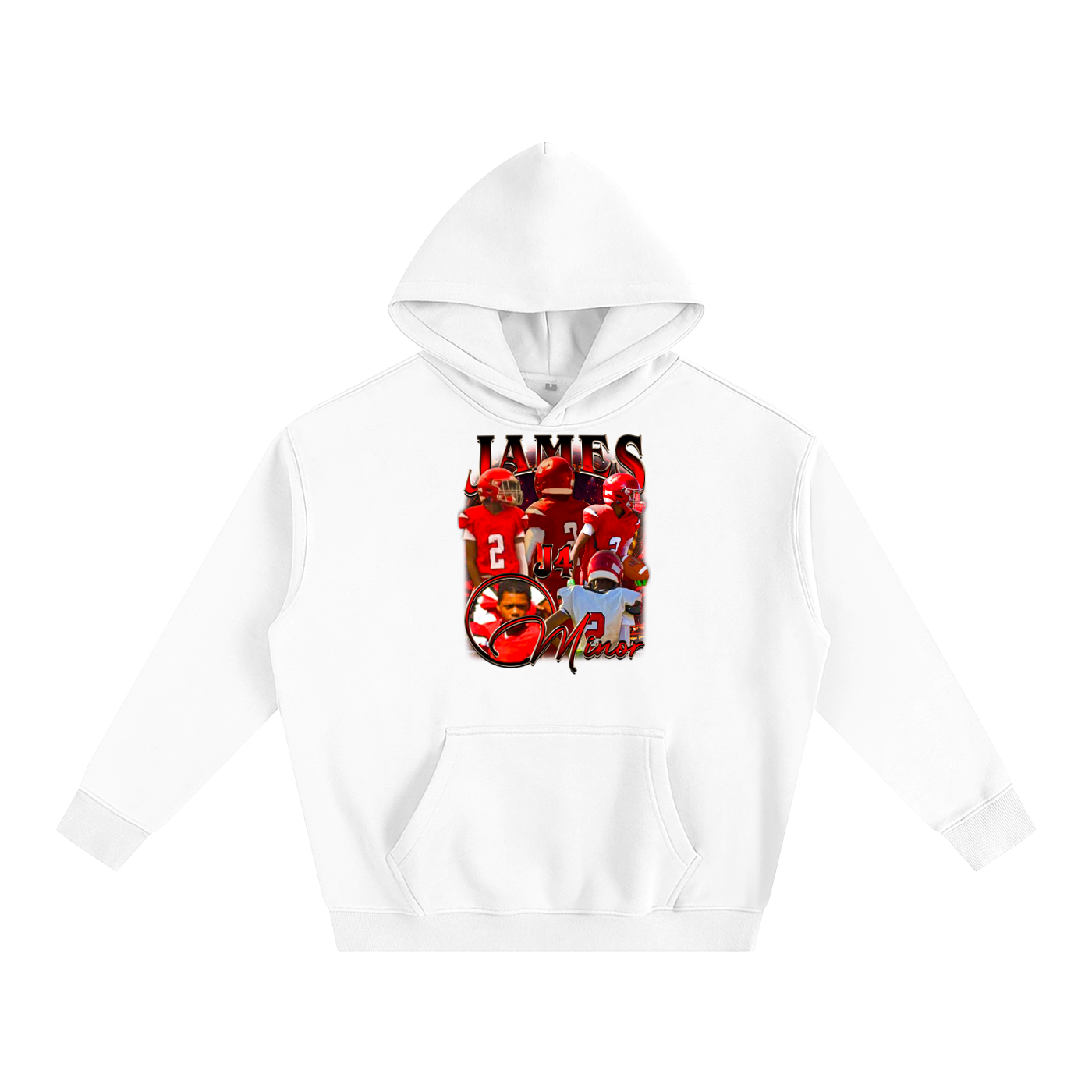 James Minor Oversize Fleeced Hoodie