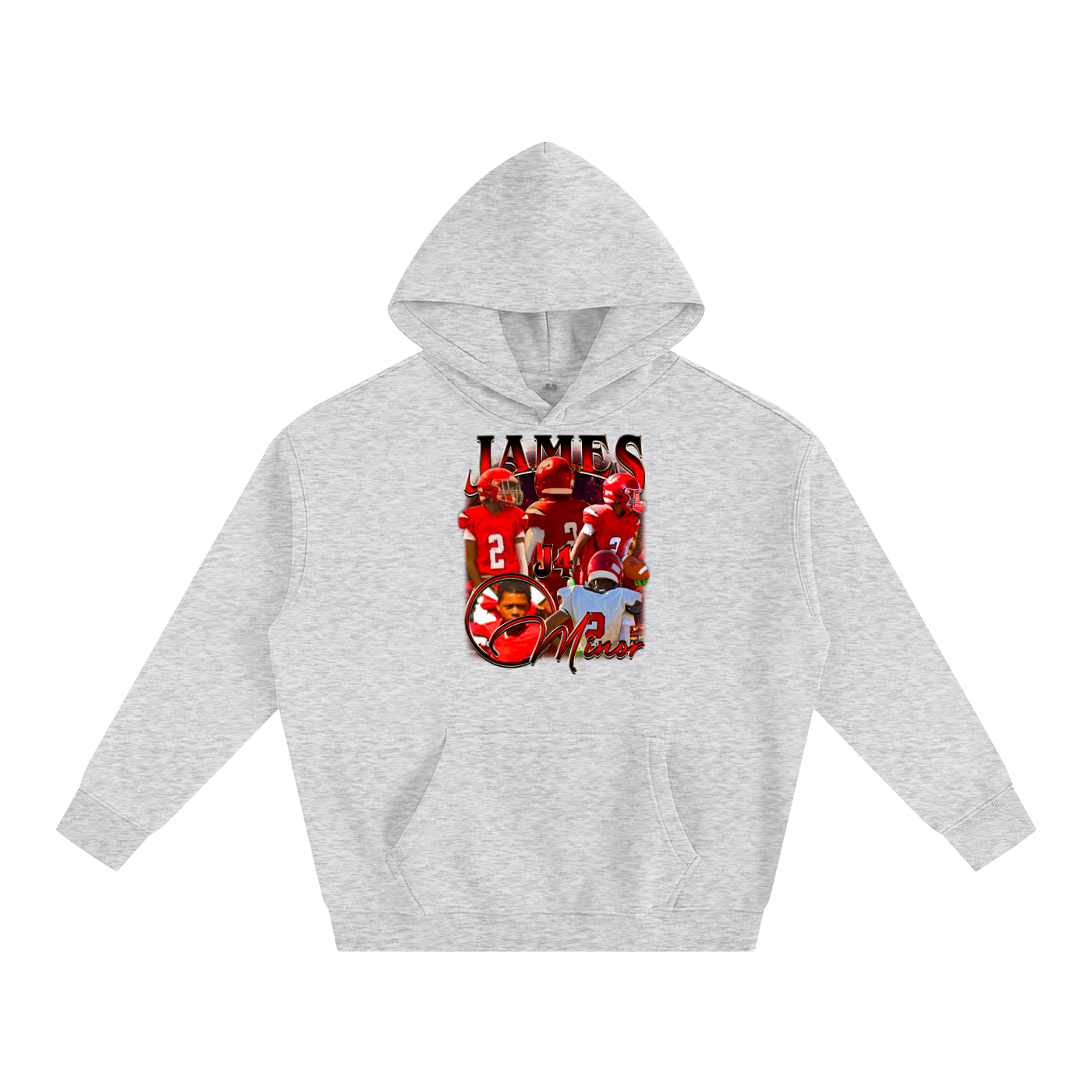 James Minor Oversize Fleeced Hoodie