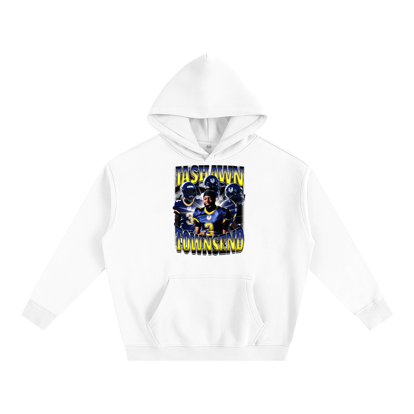 Jashawn Townsend Oversize Fleeced Hoodie