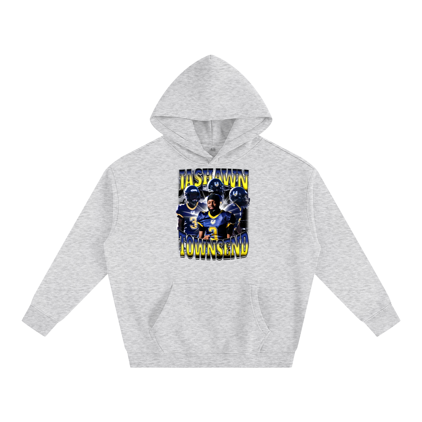 Jashawn Townsend Oversize Fleeced Hoodie