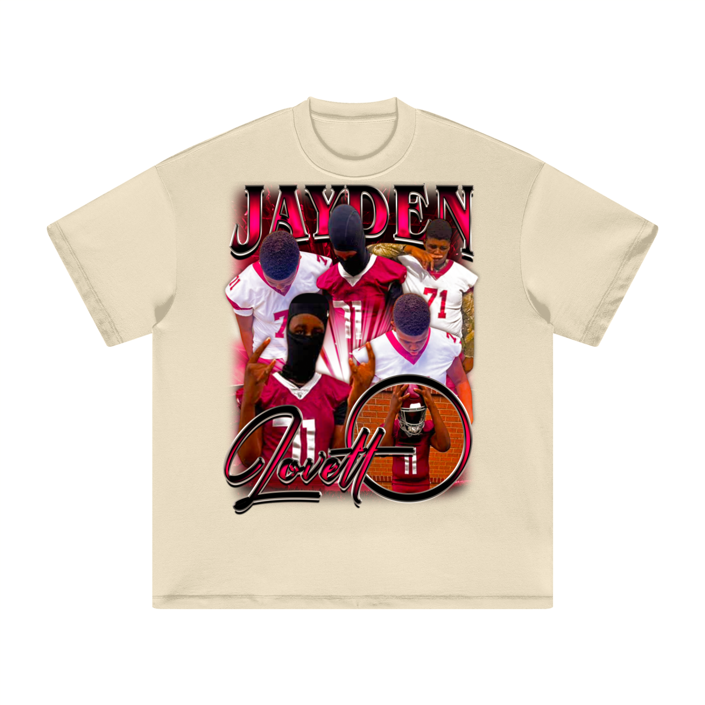 Jayden Lovett Heavyweight Oversized T-shirt