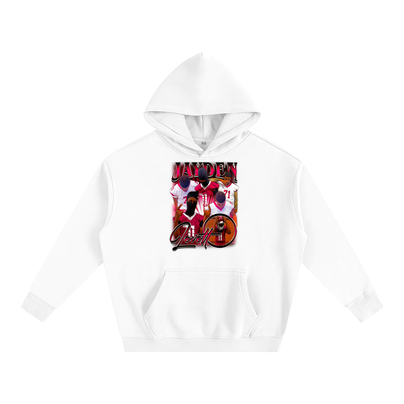 Jayden Lovett Oversize Fleeced Hoodie