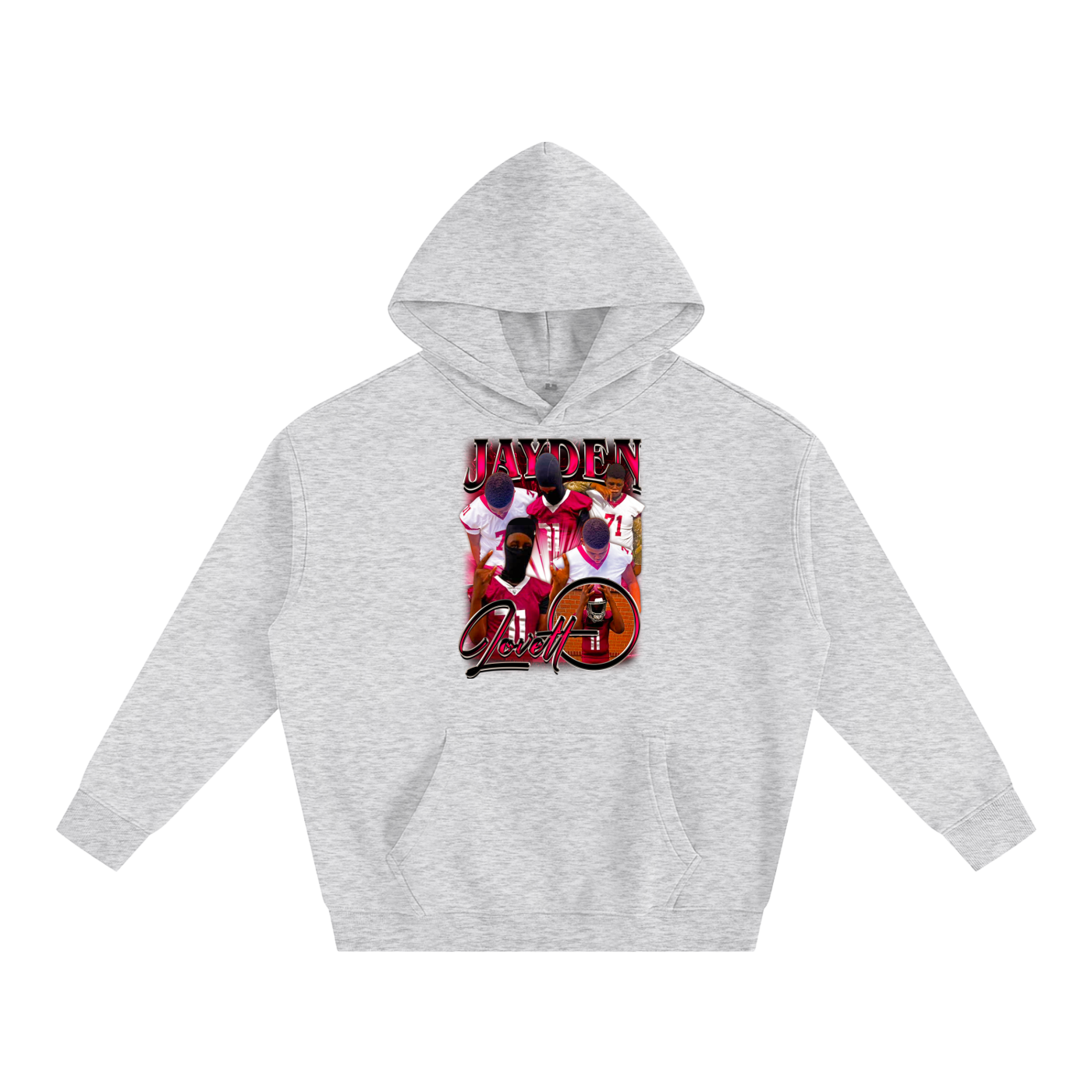 Jayden Lovett Oversize Fleeced Hoodie