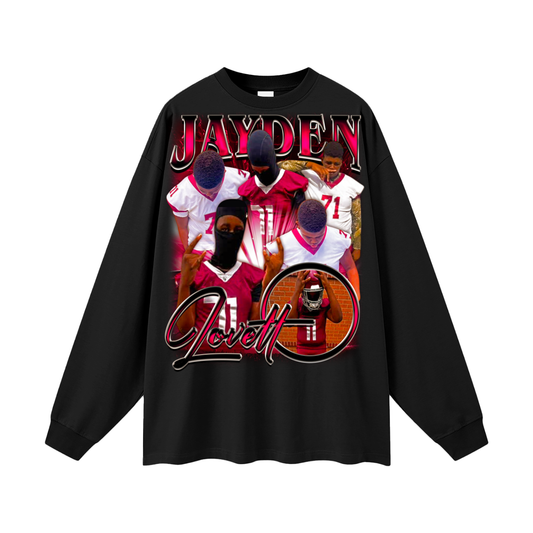 Jayden Lovett Oversized Long Sleeve Tee