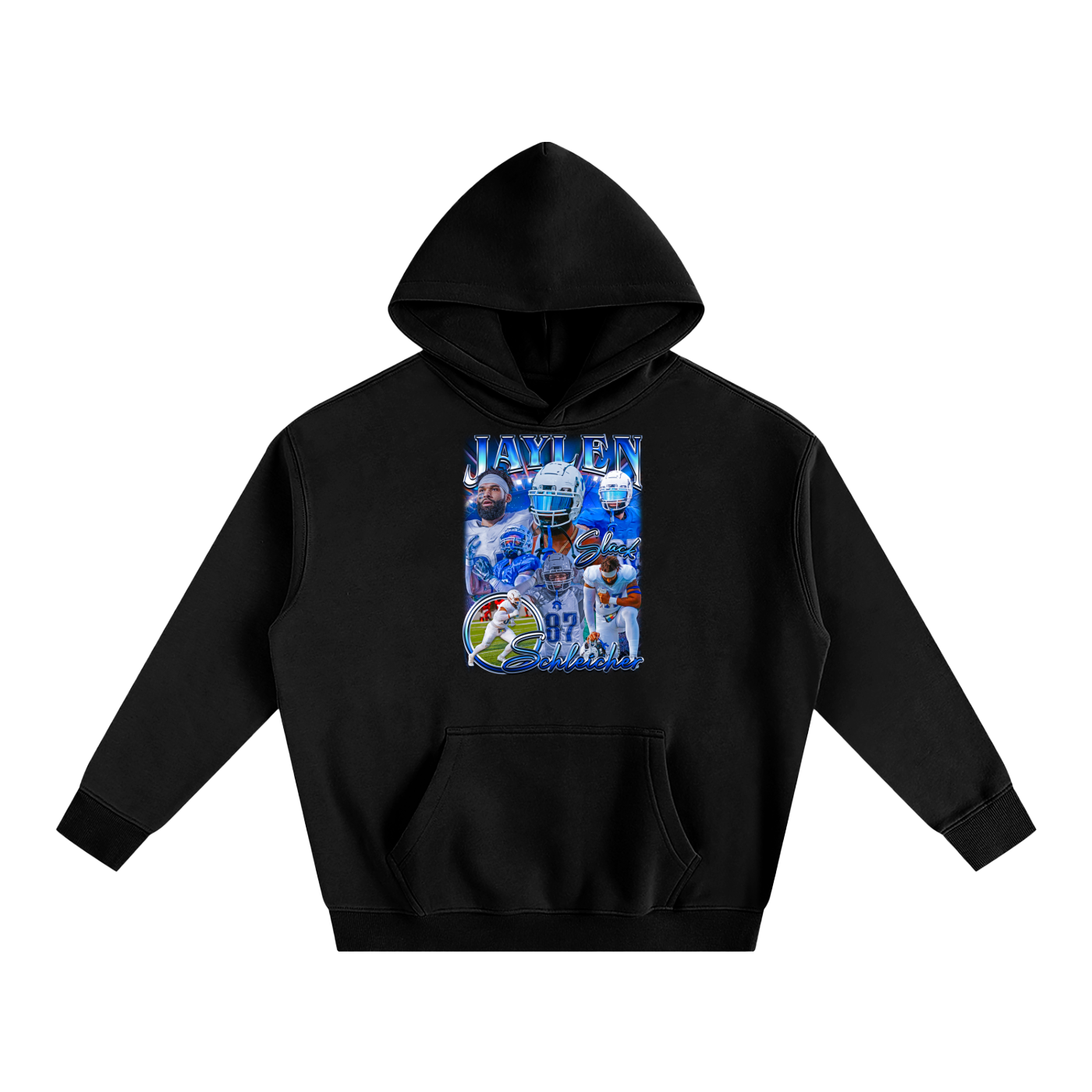 Jaylen Schleicher Oversize Fleeced Hoodie