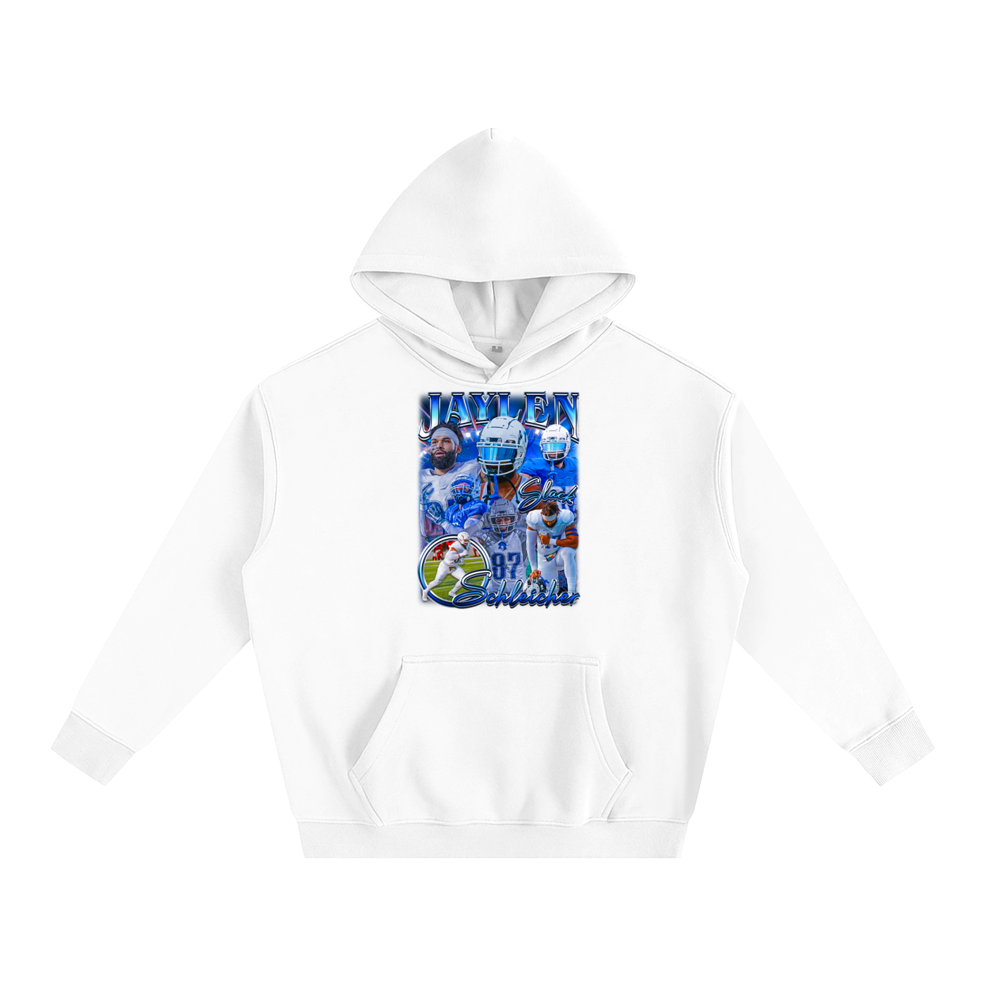 Jaylen Schleicher Oversize Fleeced Hoodie
