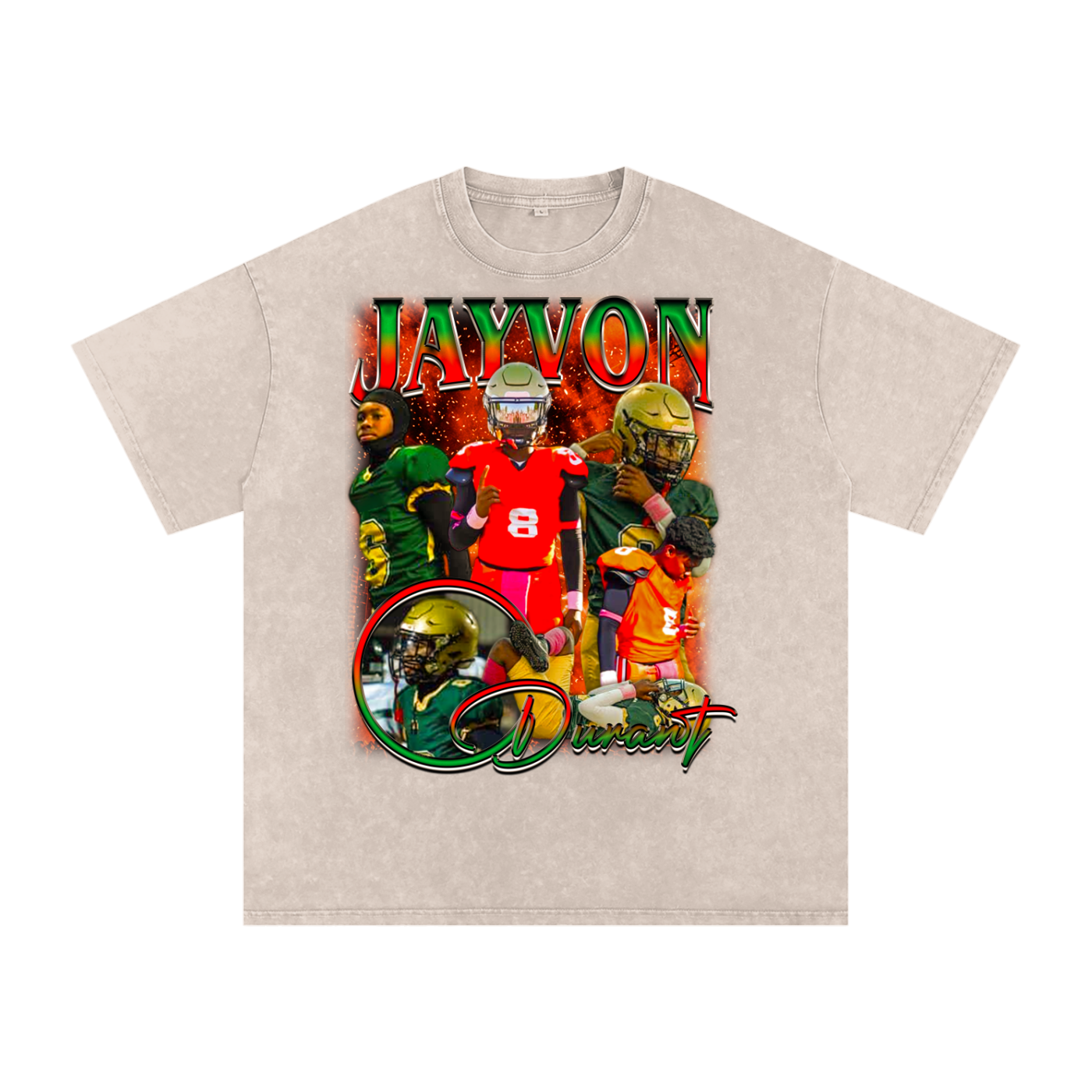 Jayvon Durant Heavyweight Oversized T-shirt