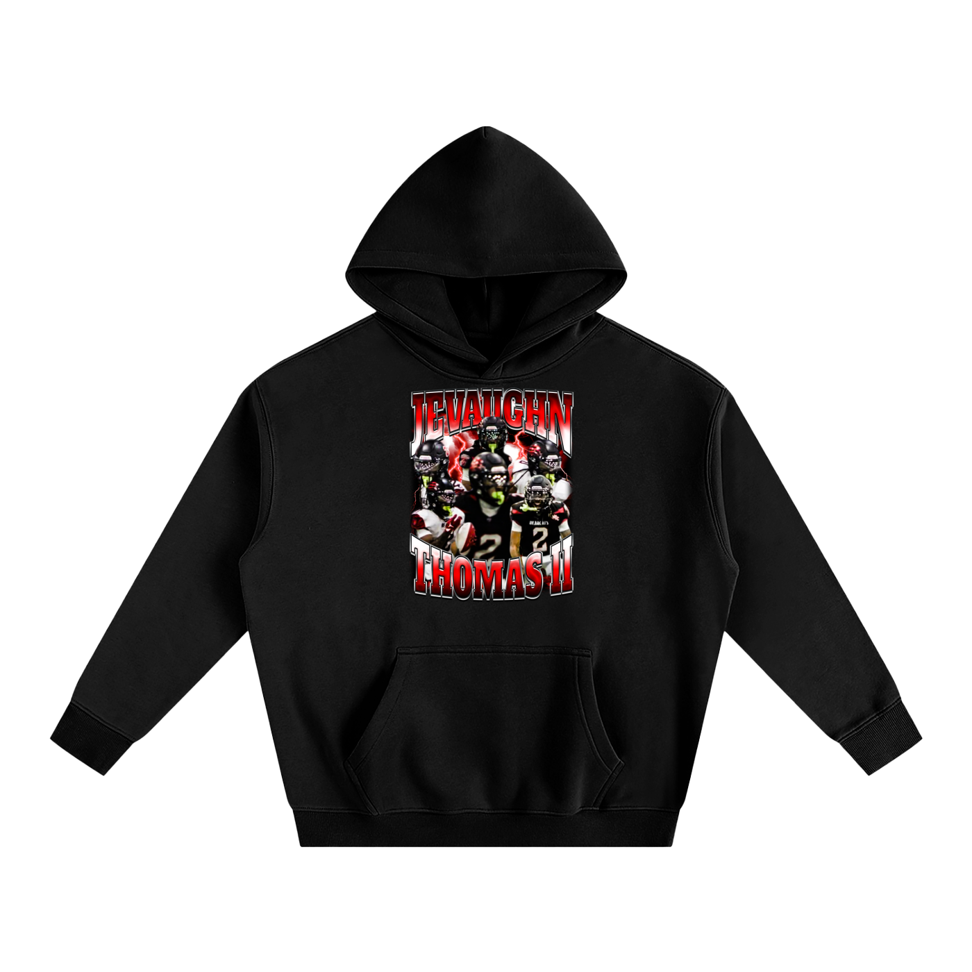 JeVaughn Thomas II Oversize Fleeced Hoodie