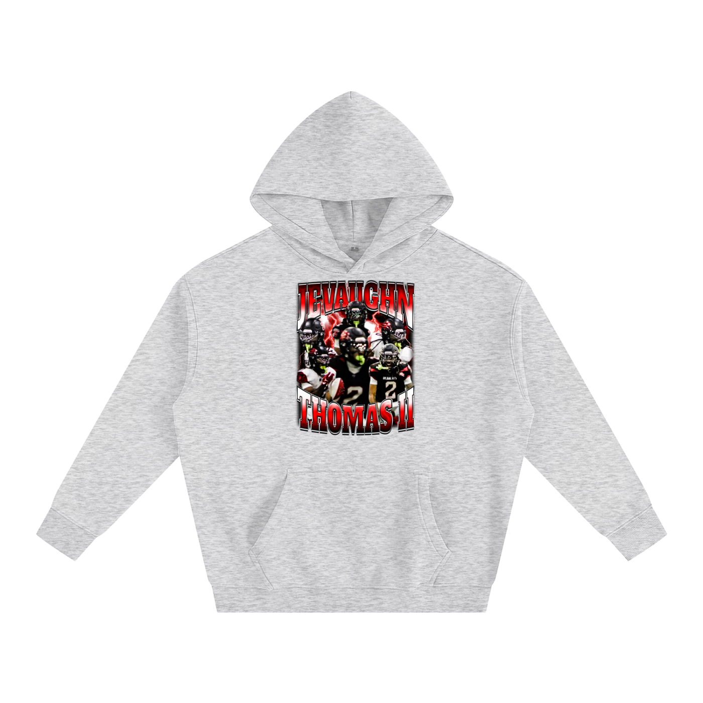 JeVaughn Thomas II Oversize Fleeced Hoodie