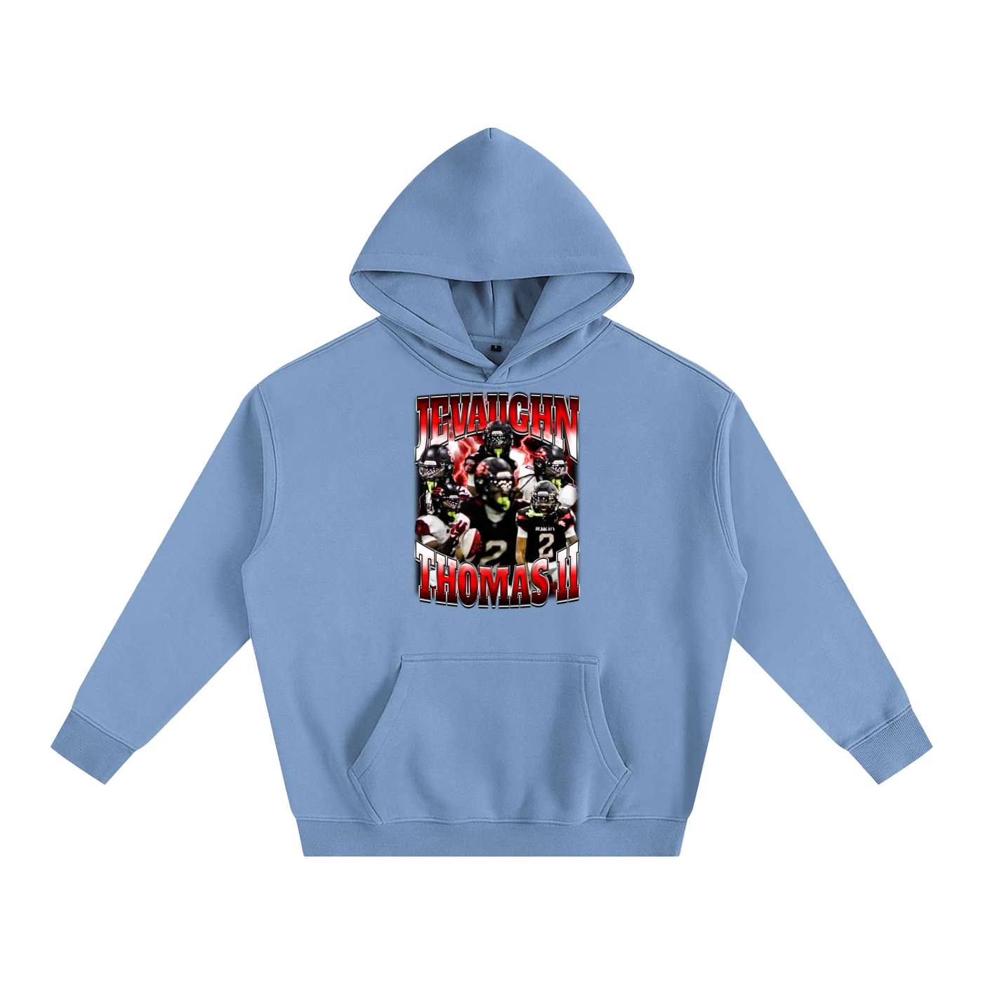 JeVaughn Thomas II Oversize Fleeced Hoodie