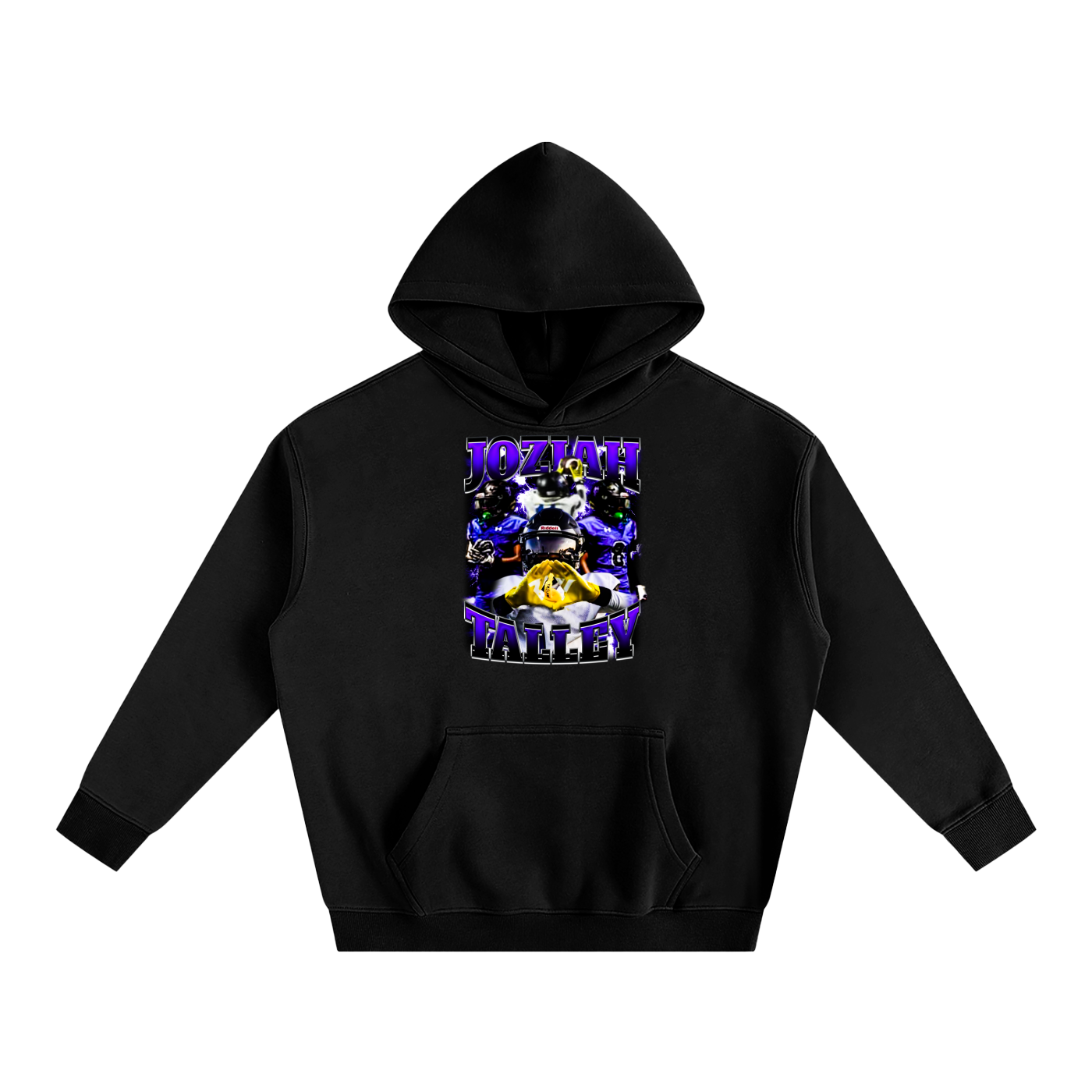 Joziah Talley Oversize Fleeced Hoodie