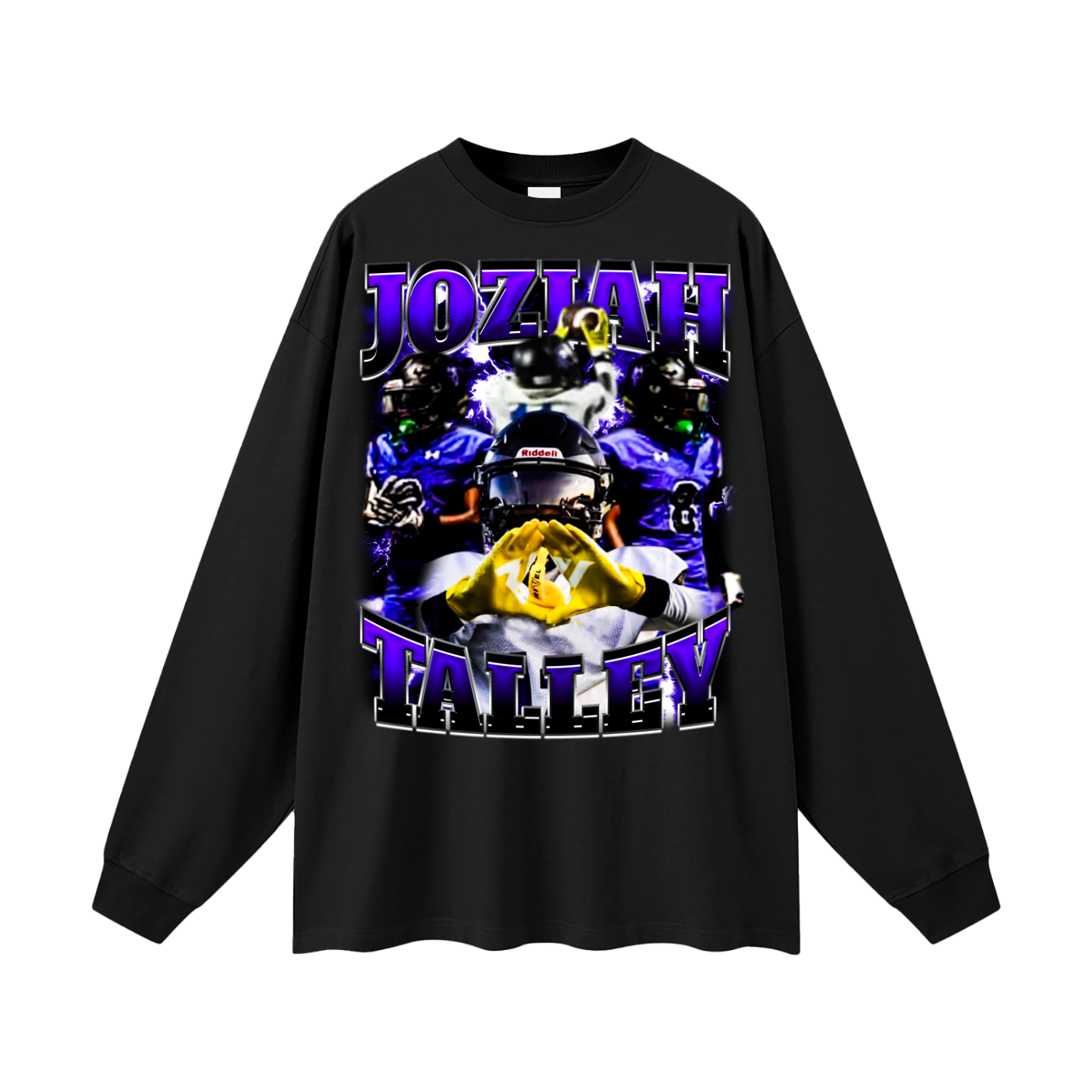 Joziah Talley Oversized Long Sleeve Tee