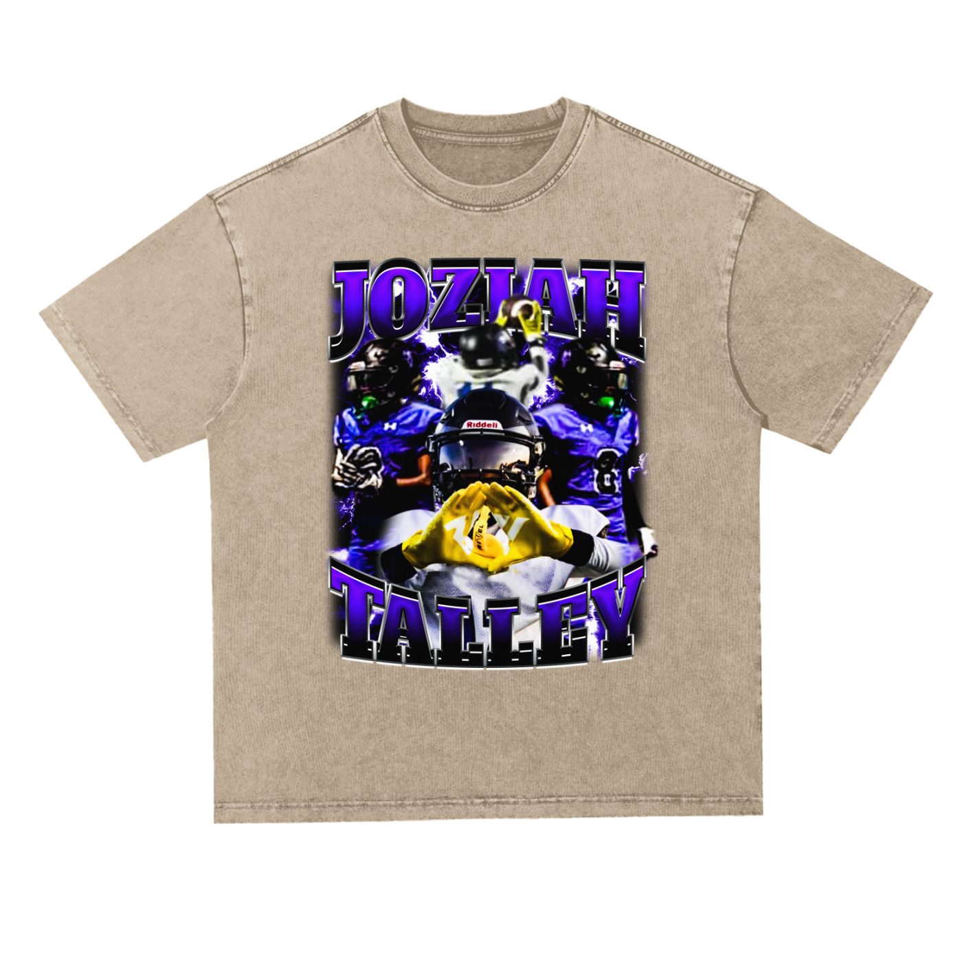 Joziah Talley Oversized Acid wash T-shirt