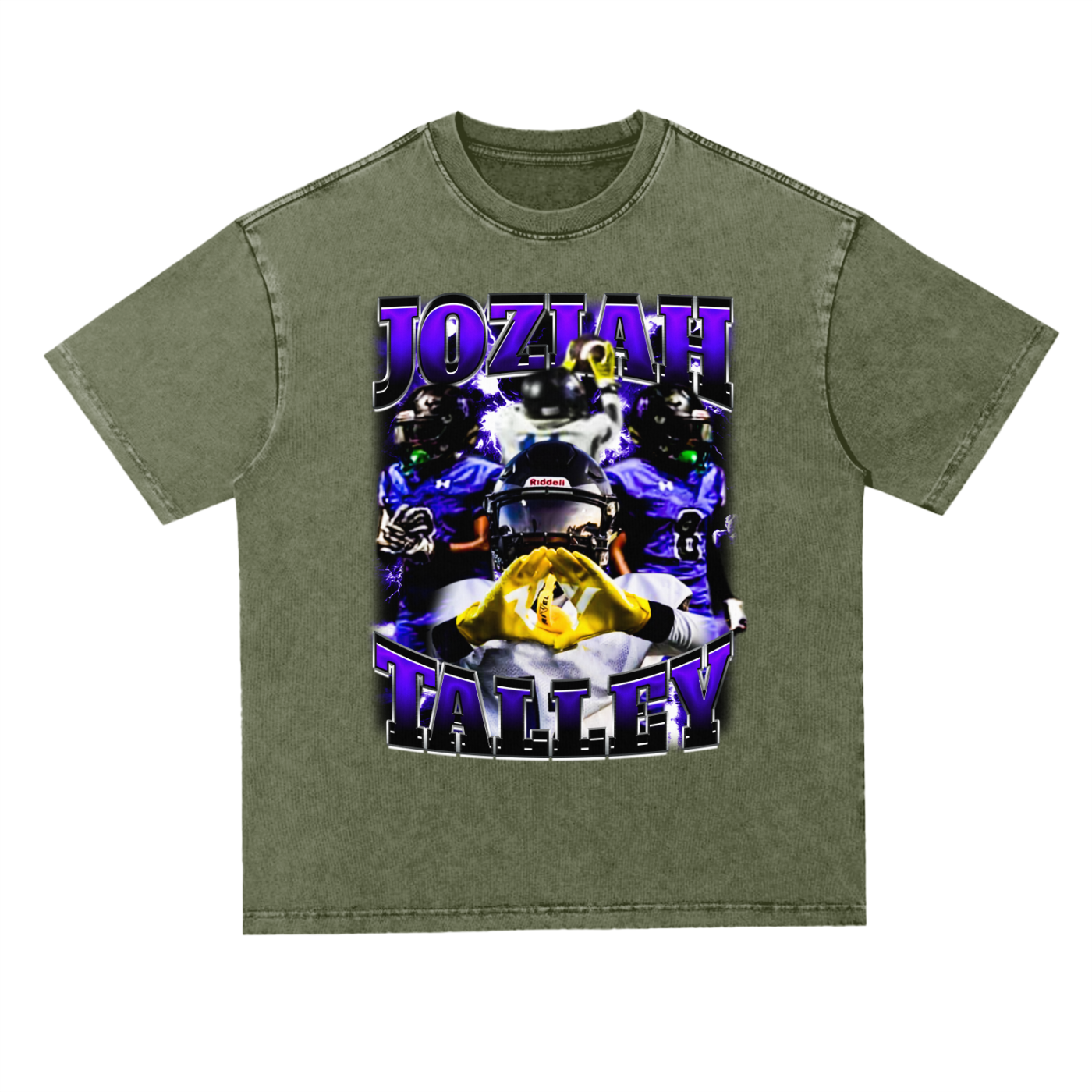 Joziah Talley Oversized Acid wash T-shirt