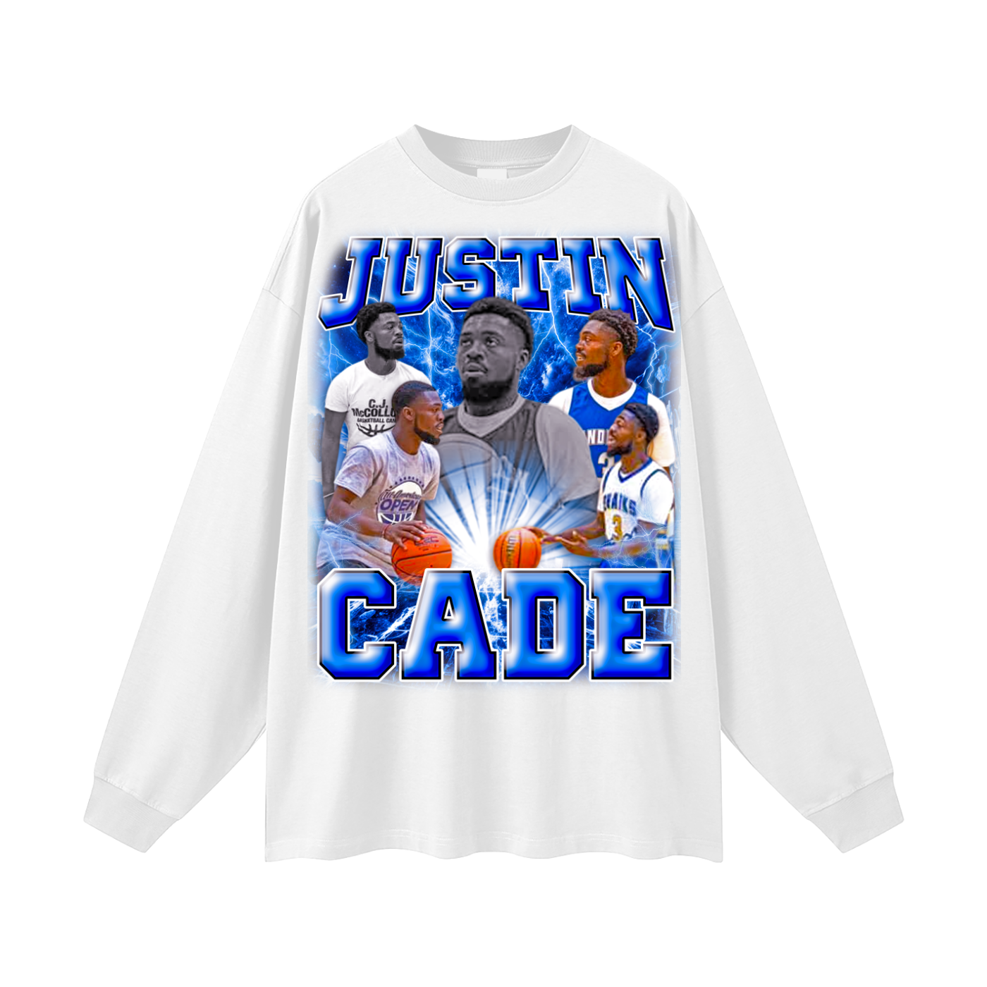 Justin Cade Oversized Long Sleeve Tee
