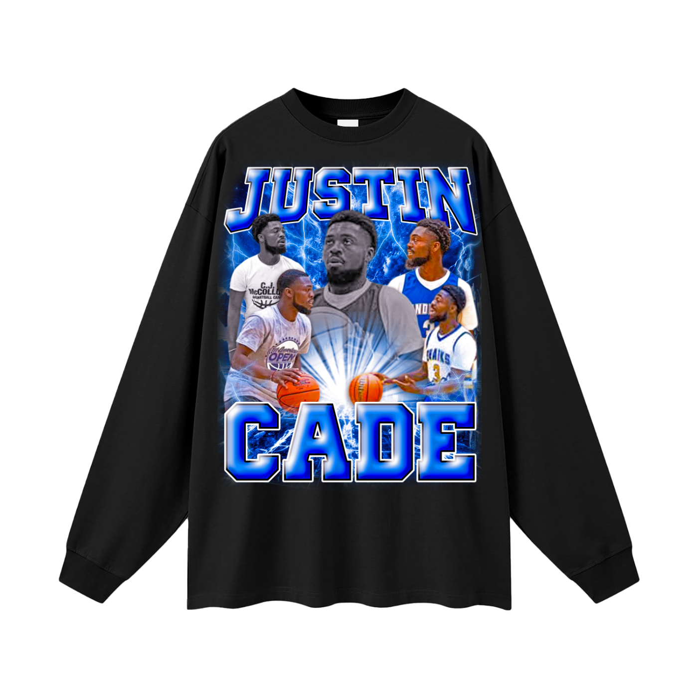 Justin Cade Oversized Long Sleeve Tee