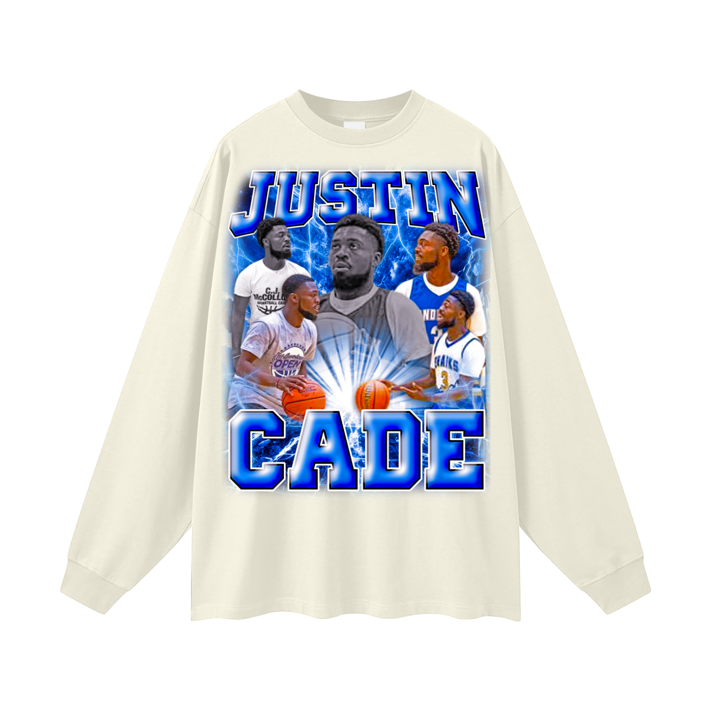 Justin Cade Oversized Long Sleeve Tee